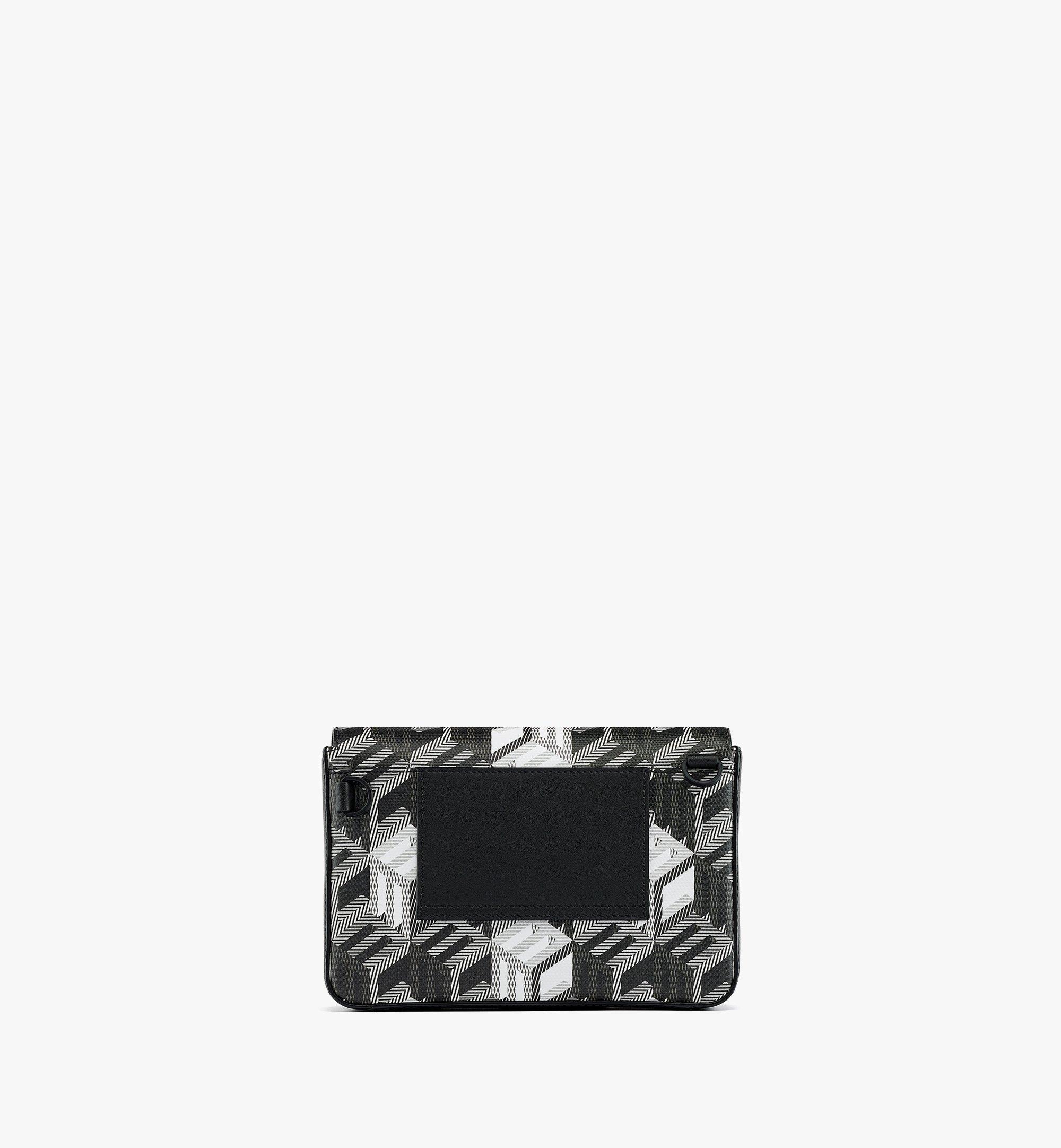 MCM Millie Crossbody-Tasche in Canvas mit Cubic-Monogramm Black MMRBACK09BW001 Noch mehr sehen 3