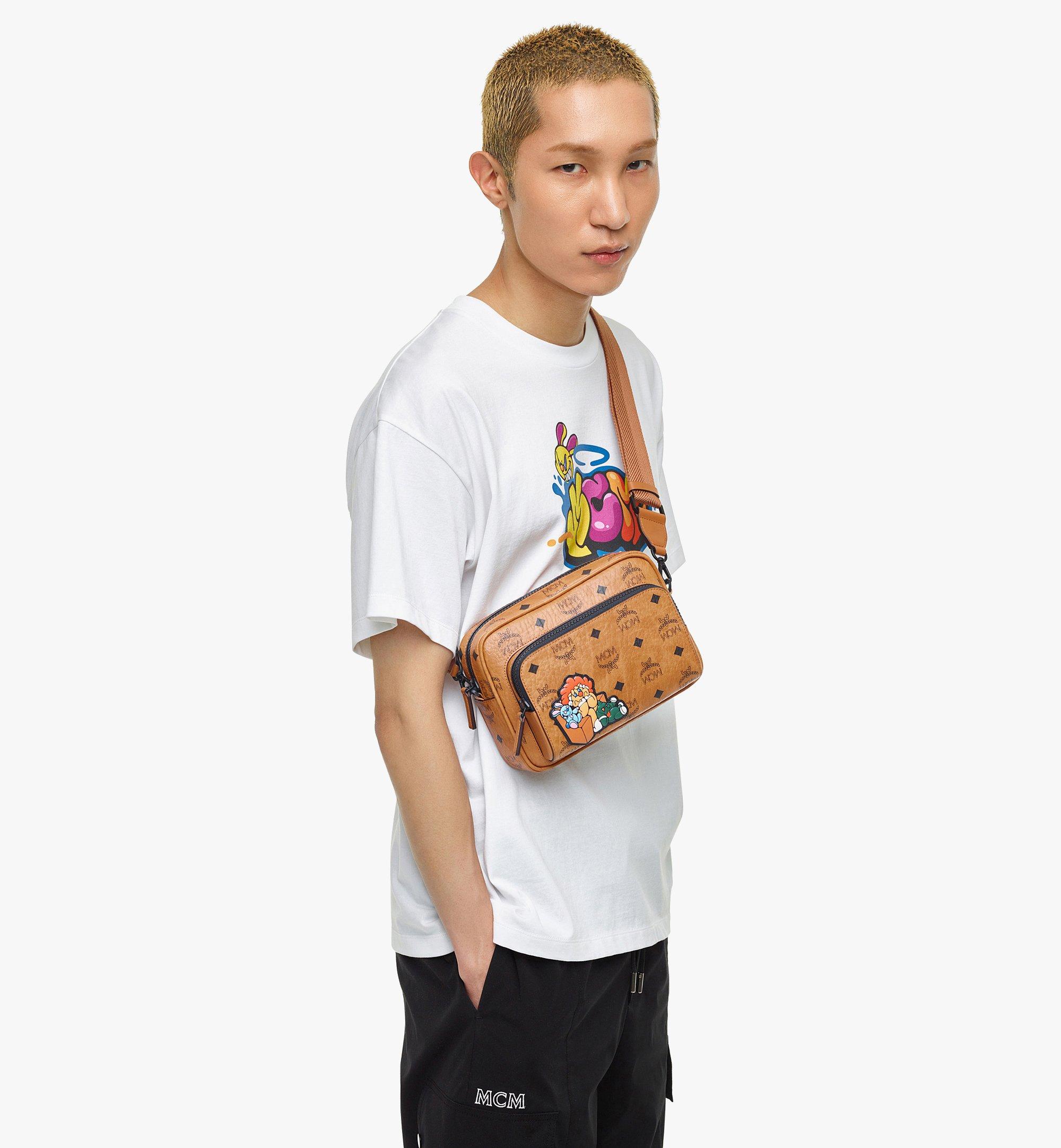 MCM MCM x SAMBYPEN Visetos斜挎包 Cognac MMRBASP01CO001 更多视角 4