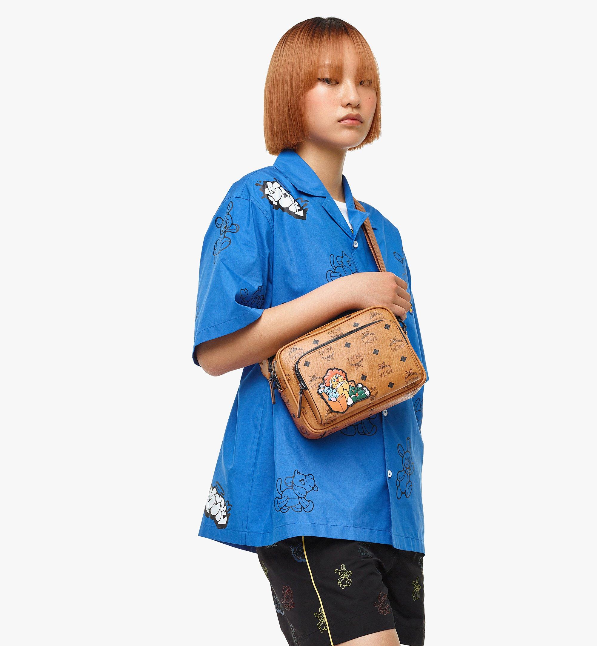 MCM MCM x SAMBYPEN Visetos斜挎包 Cognac MMRBASP01CO001 更多视角 5