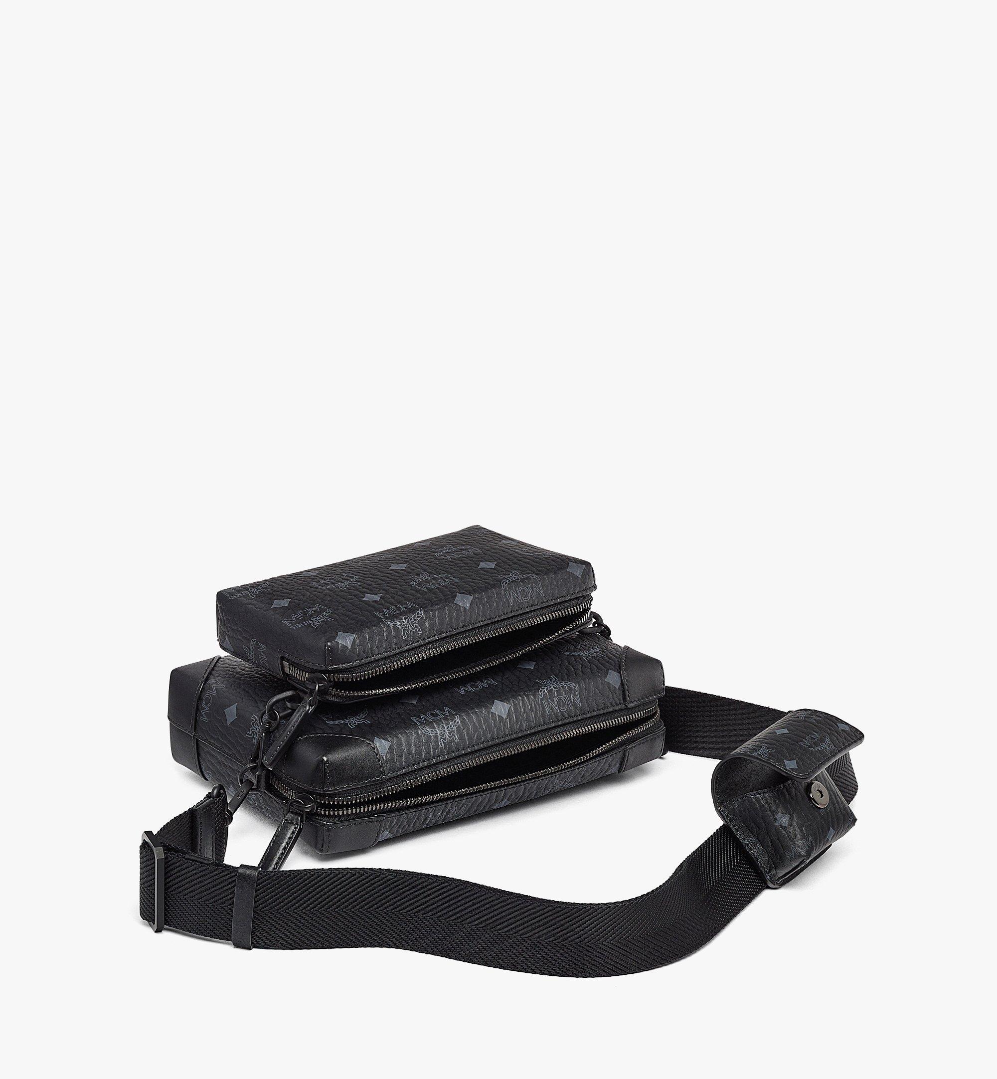 MCM Klassik マルチファンクション クロスボディ - ヴィセトス Black MMRBSBF05BK001 ほかの角度から見る 2