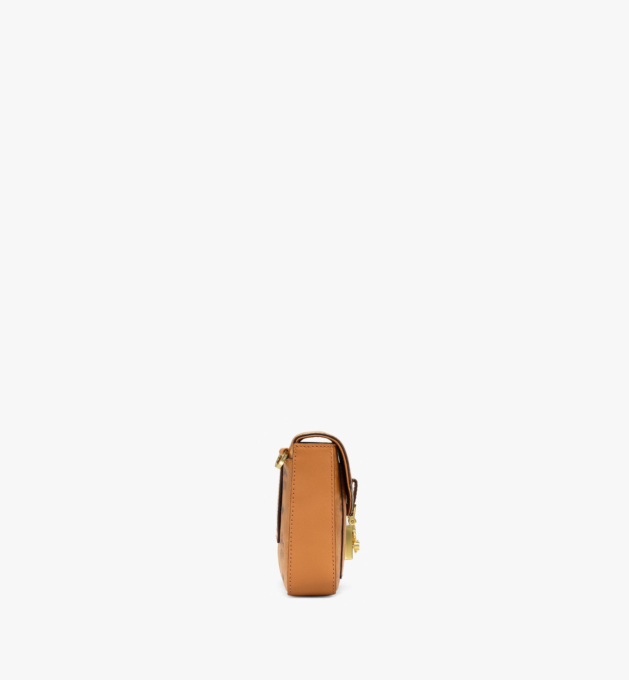 Small Millie Crossbody in Visetos Cognac