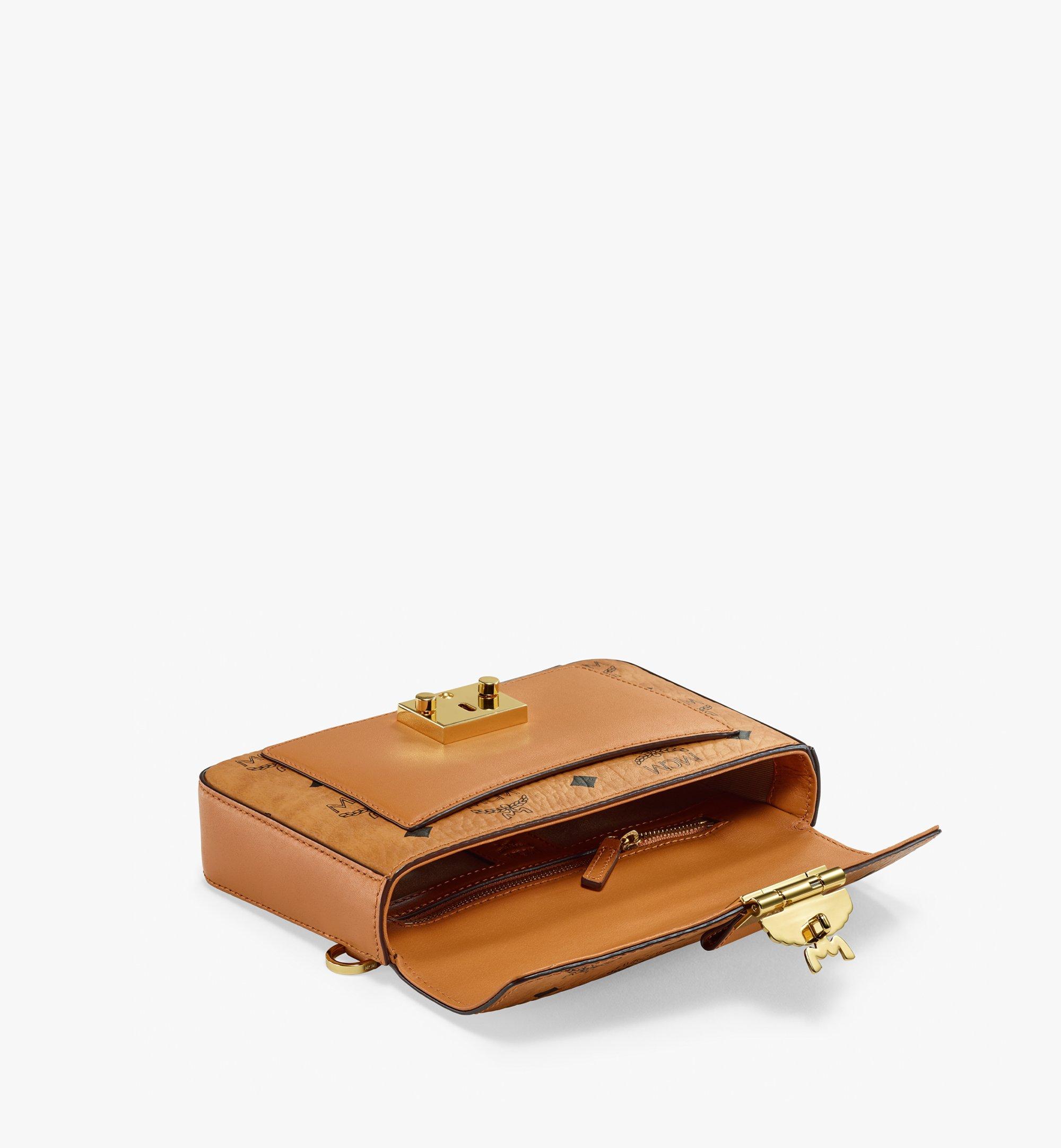 Small Millie Crossbody in Visetos Cognac