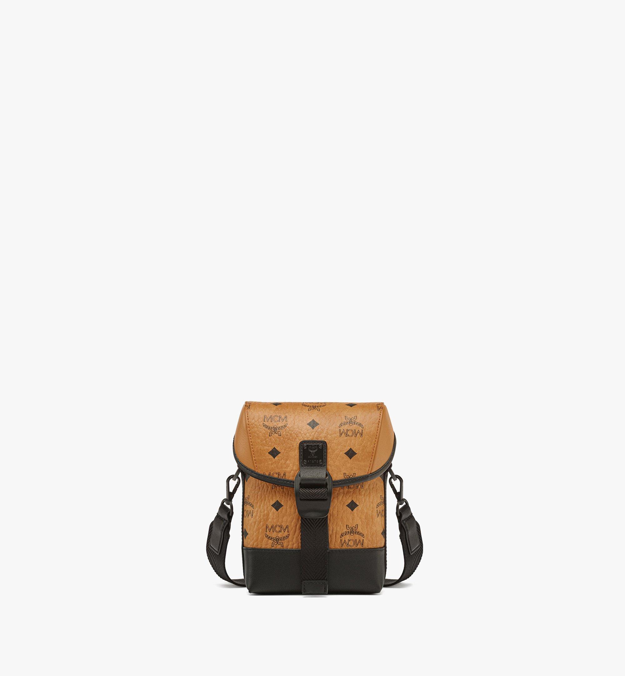 MCM Aren Visetos Mini Shoulder Bag