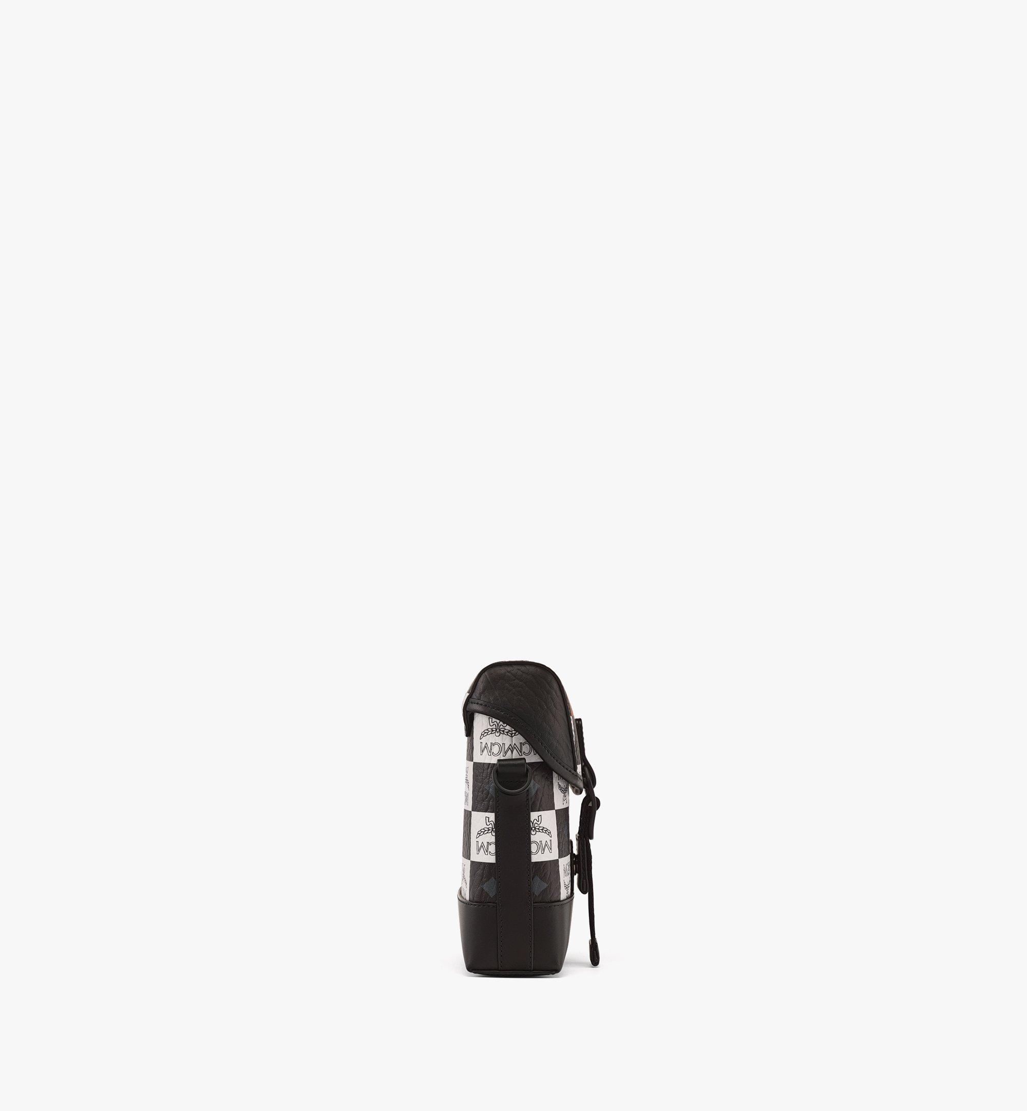 MCM Aren N/S クロスボディ - チェッカーボード ヴィセトス Black MMRCATA05BW001 ほかの角度から見る 1