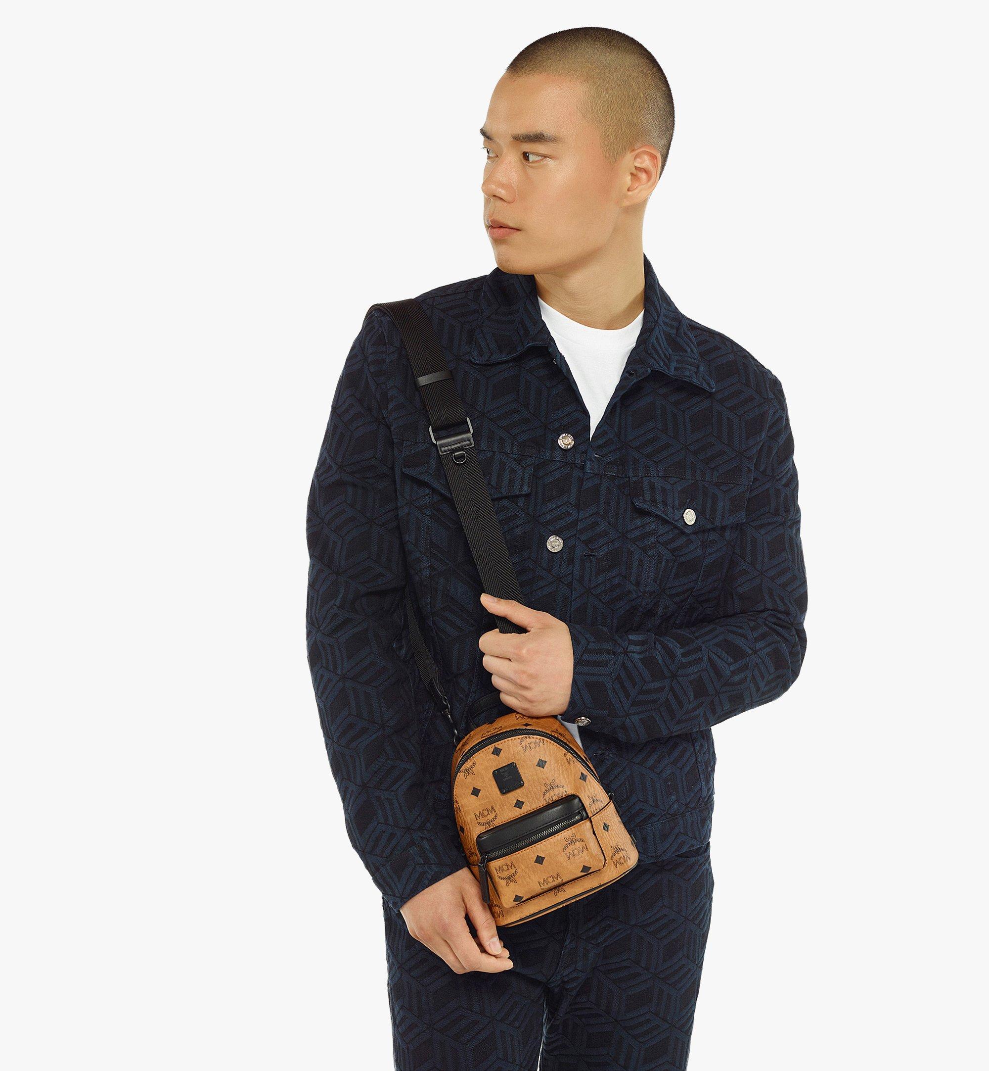 MCM Stark クロスボディ - ヴィセトス Cognac MMRCAVE01CO001 ほかの角度から見る 4