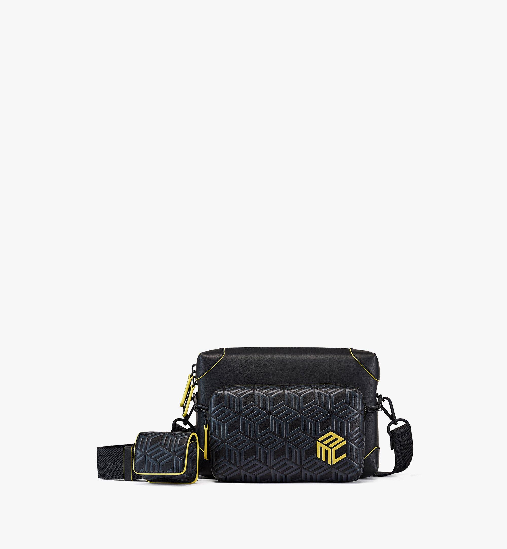 Small Klassik Multifunction Crossbody in Cubic Monogram Leather