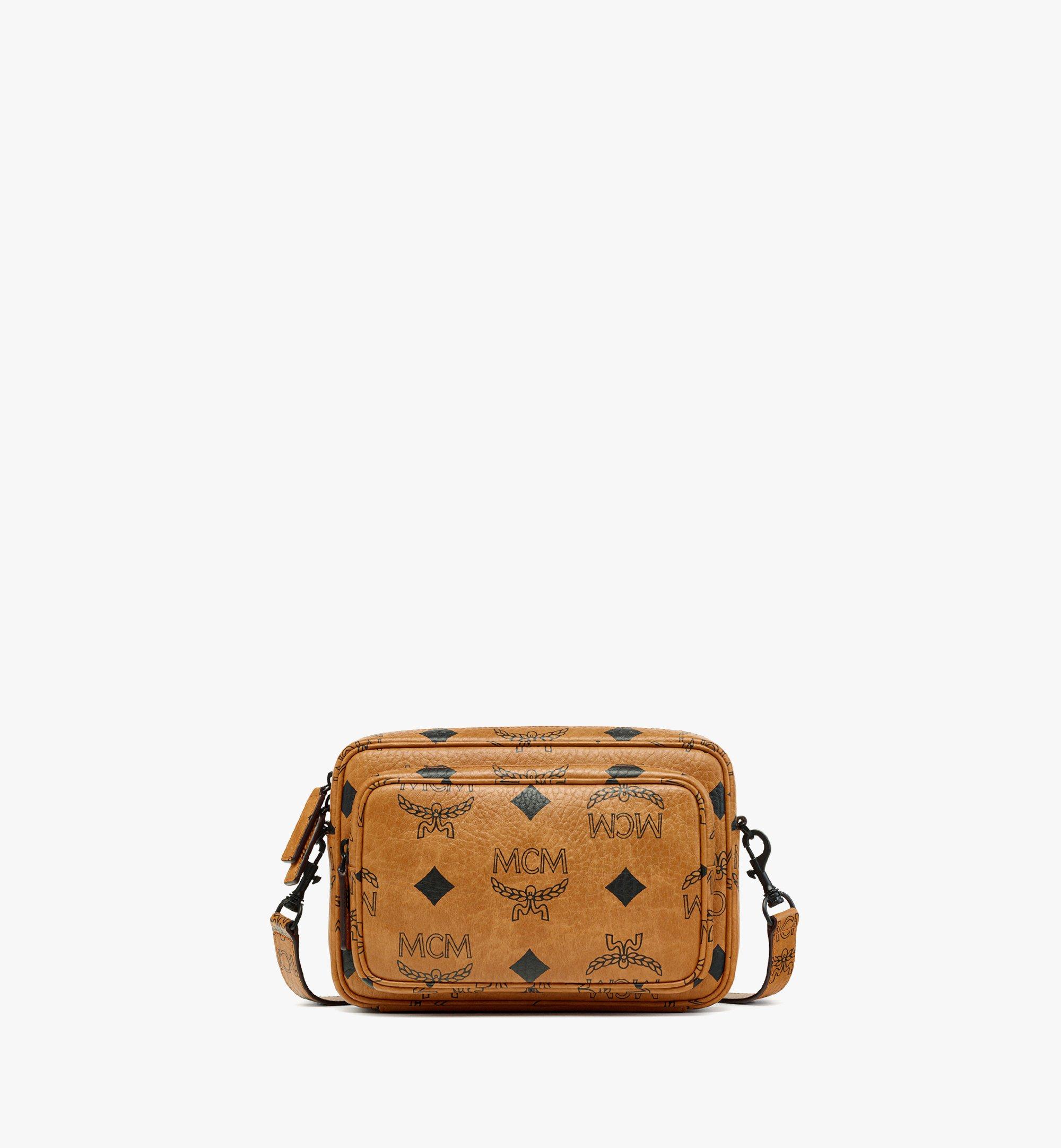 Small Aren Crossbody in Maxi Visetos Cognac | MCM ®JP