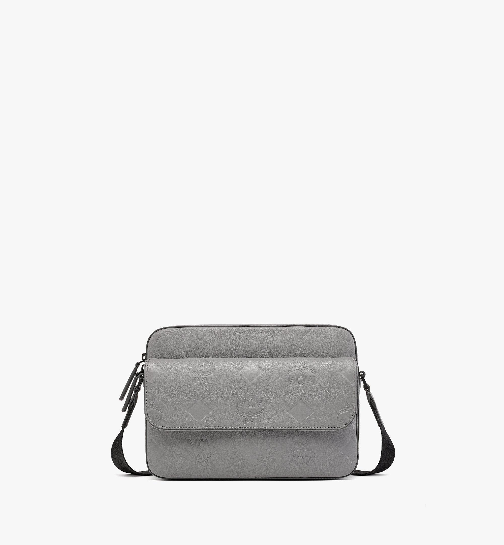 Grey cheap mcm purse