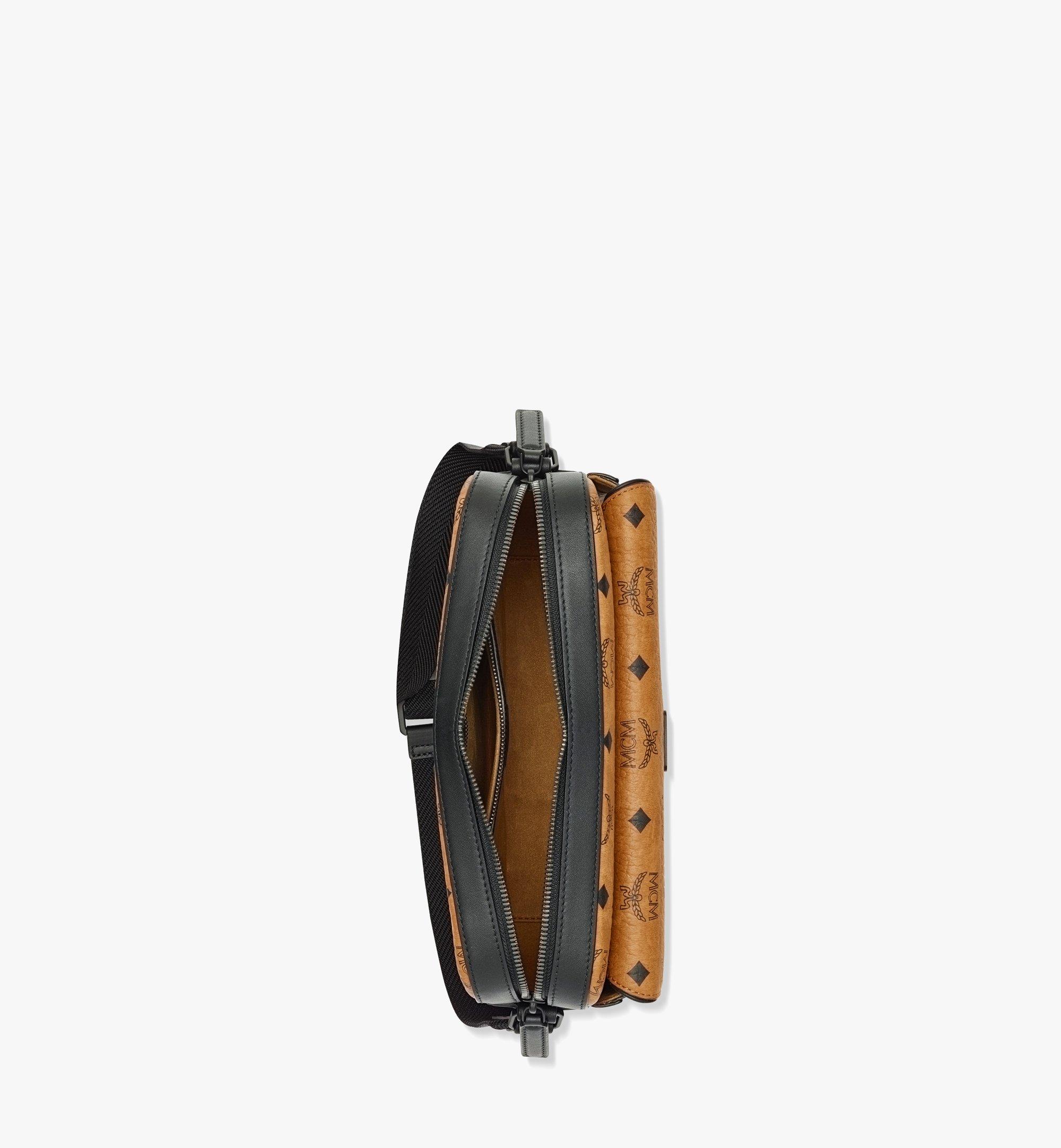 Medium Aren Messenger Bag in Visetos Cognac | MCM ®CA