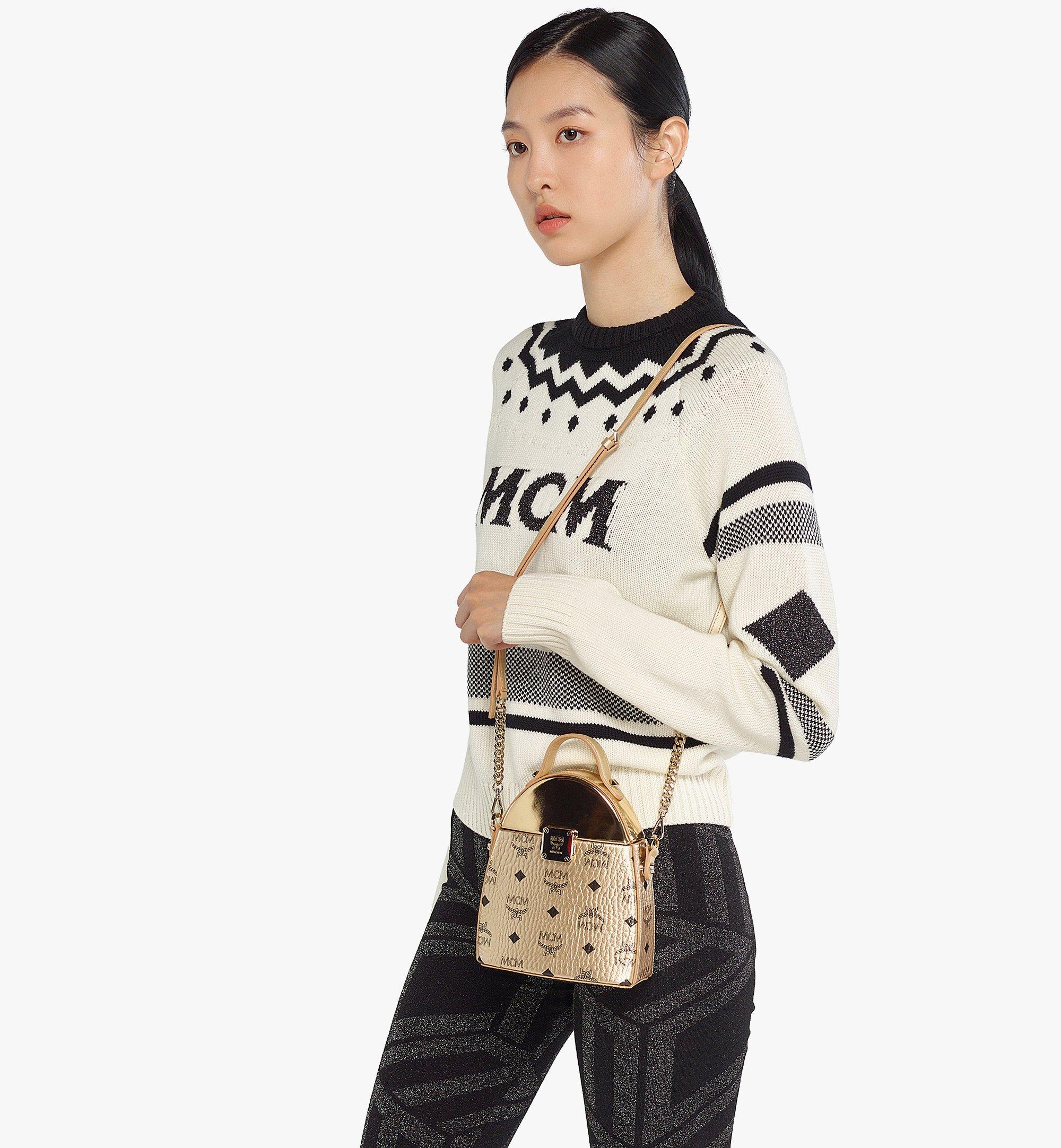 Mini Stark プッシュロック クラッチ - ヴィセトス Gold | MCM ®JP 