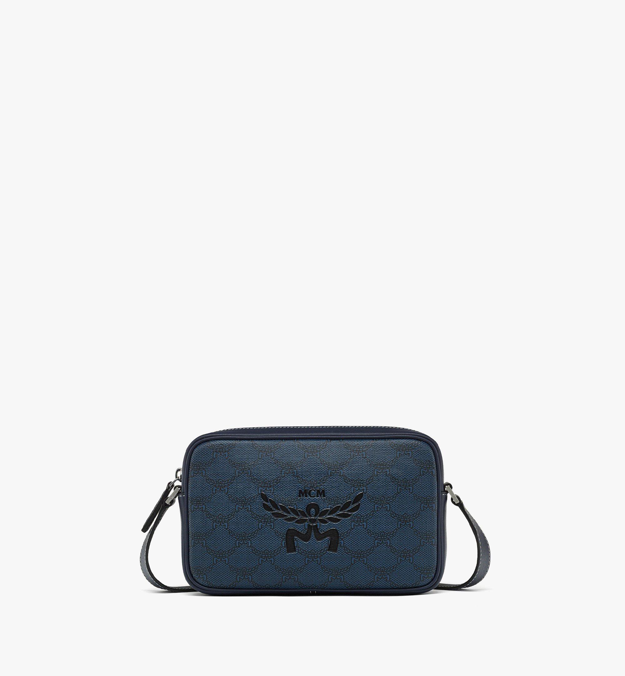 Mcm crossbody blue sale