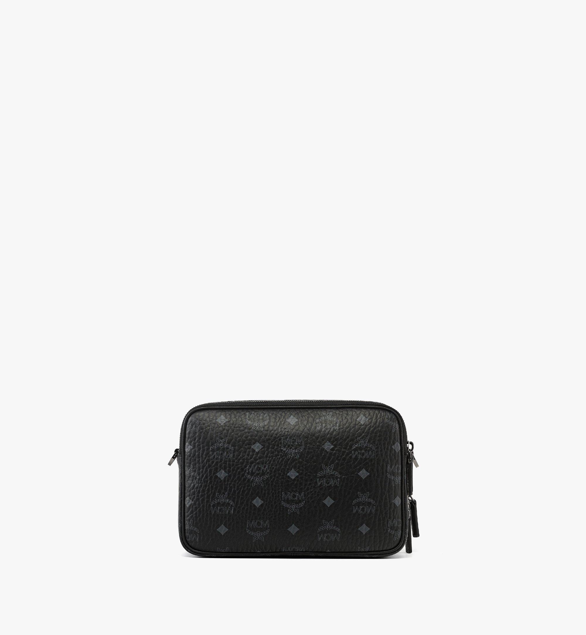 MCM Diamond Camera Bag in Visetos  MMRFAAK02BK001 Alternate View 3