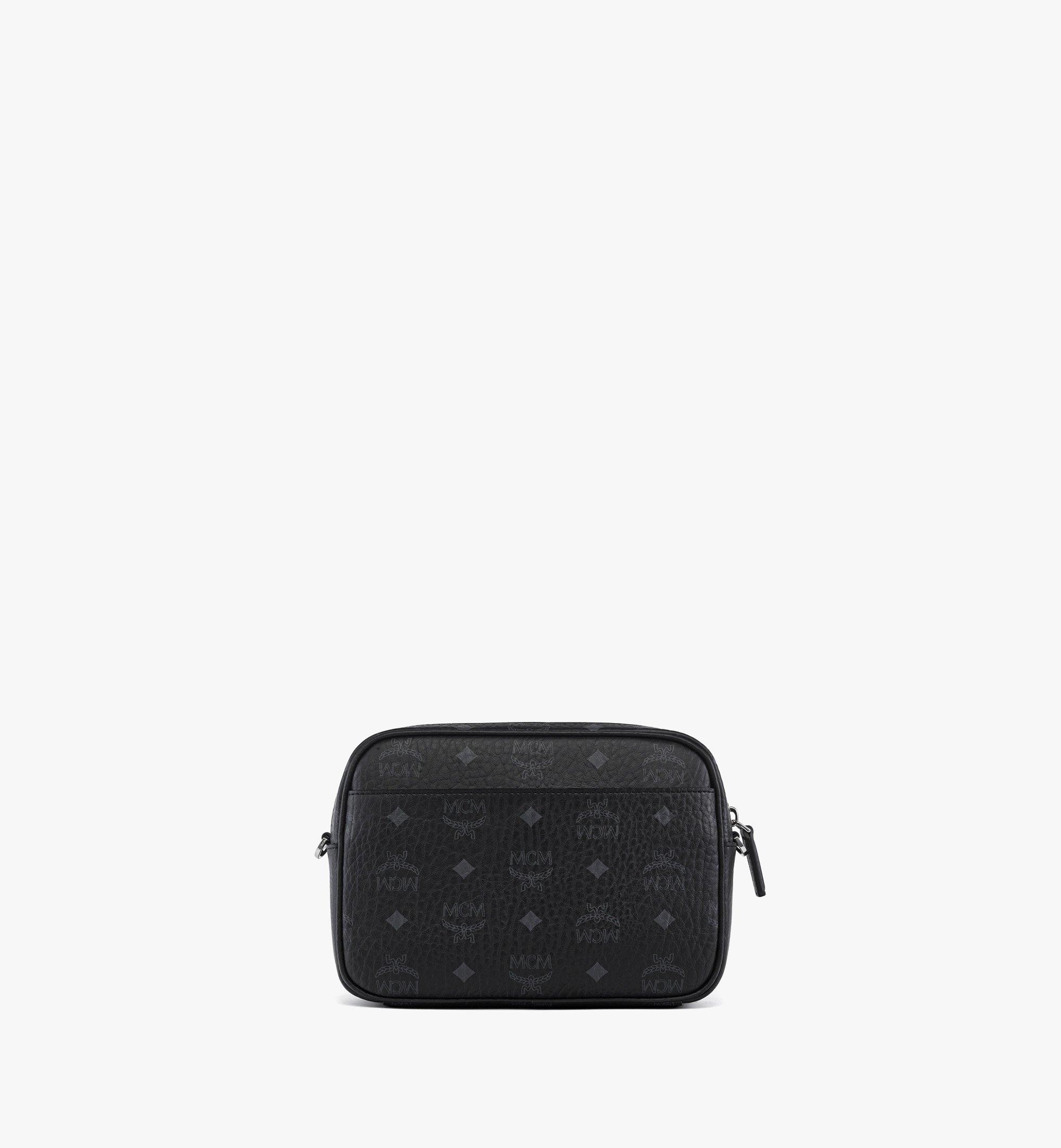 MCM Aren Crossbody in Rocket Visetos Black MMRFATA04BK001 Alternate View 3