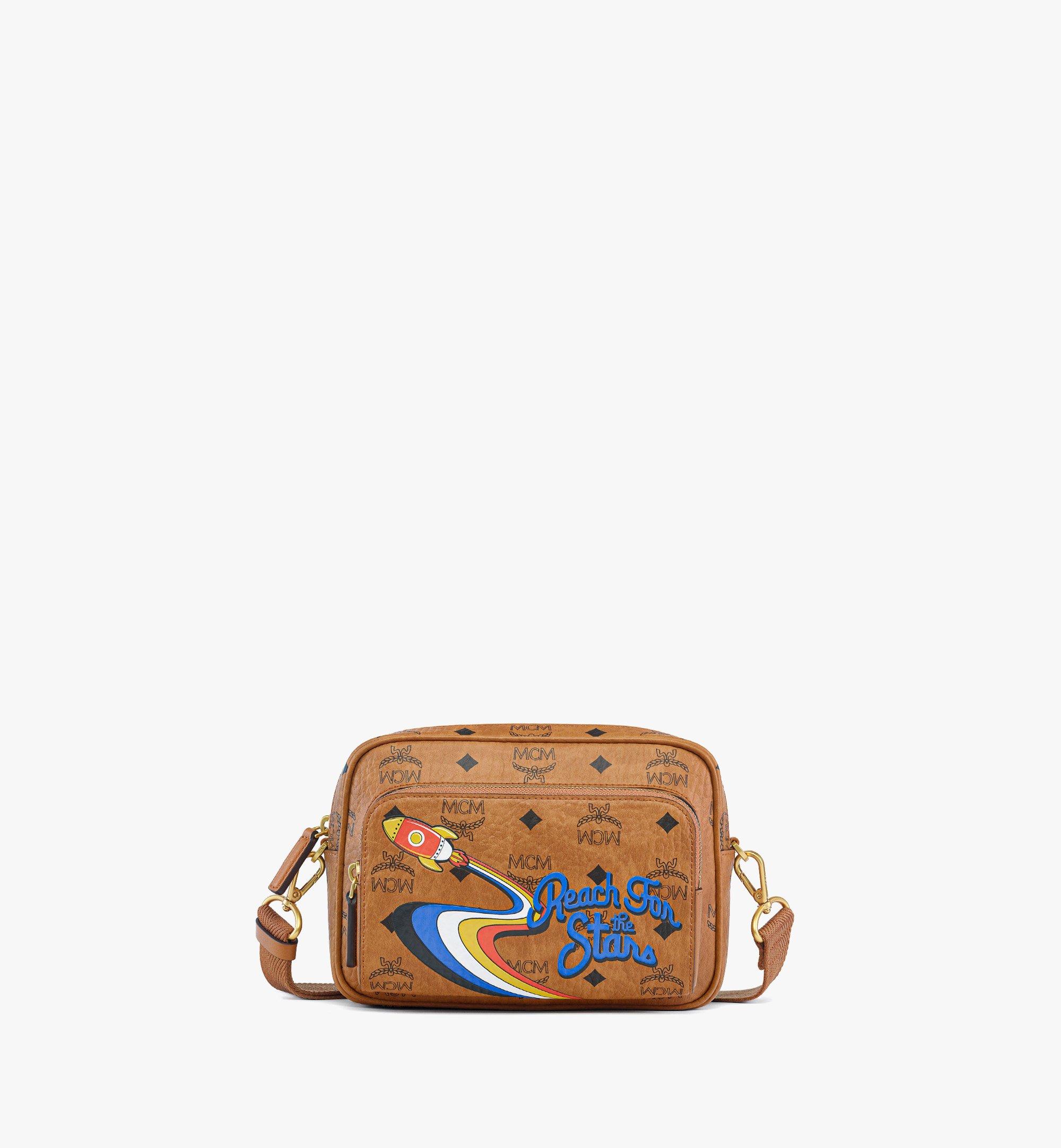 Sac à bandoulière Aren en Visetos Fusée