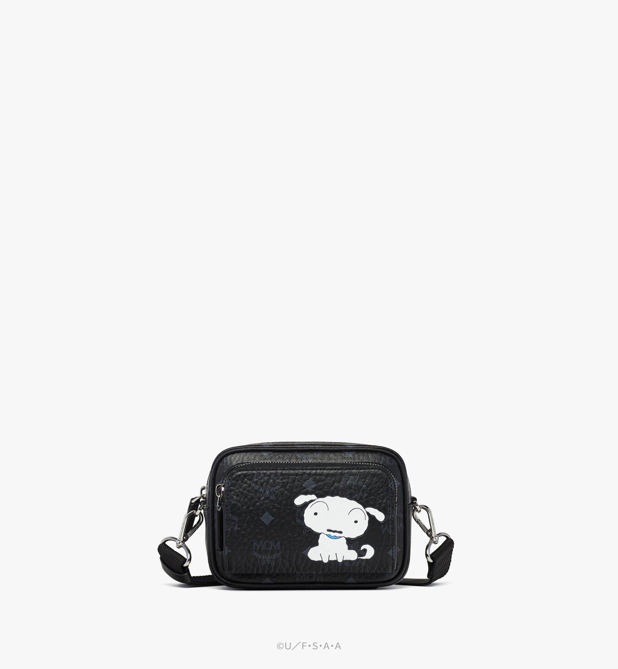 MCM ボディバッグ ブラウン レザー