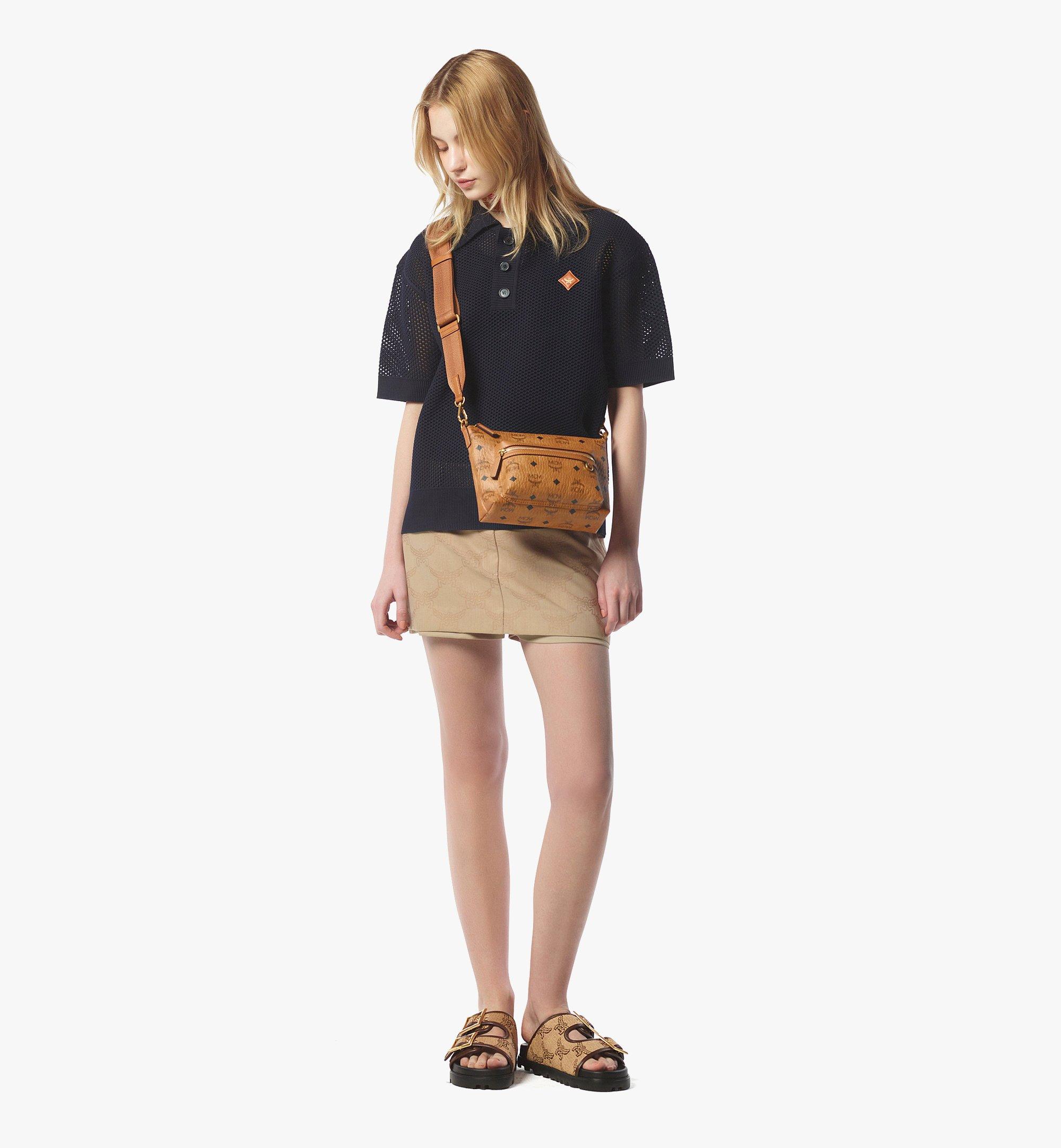 MCM Visetos 系列 Aren 斜背包 Cognac MMRFSTA05CO001 更多視圖 2