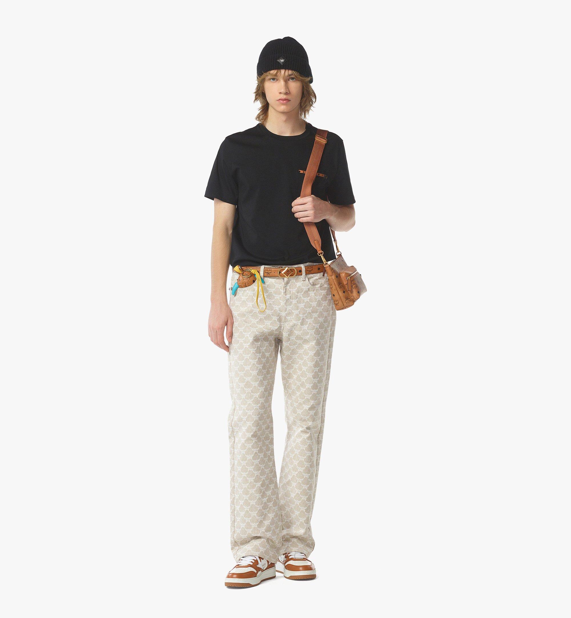 MCM Visetos 系列 Aren 斜背包 Cognac MMRFSTA05CO001 更多視圖 4