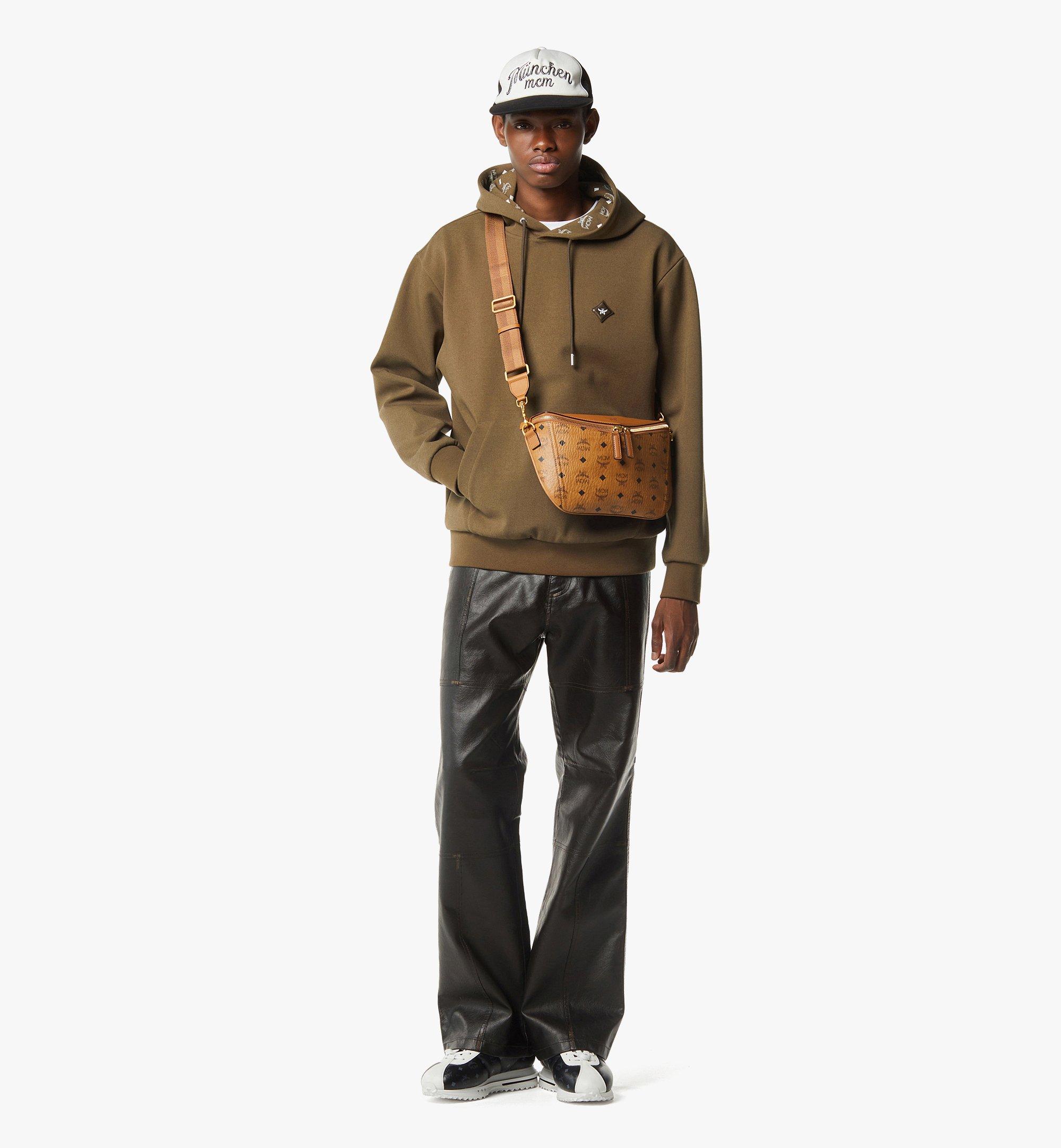 Diamant 3D Crossbody in Visetos Leather Mix