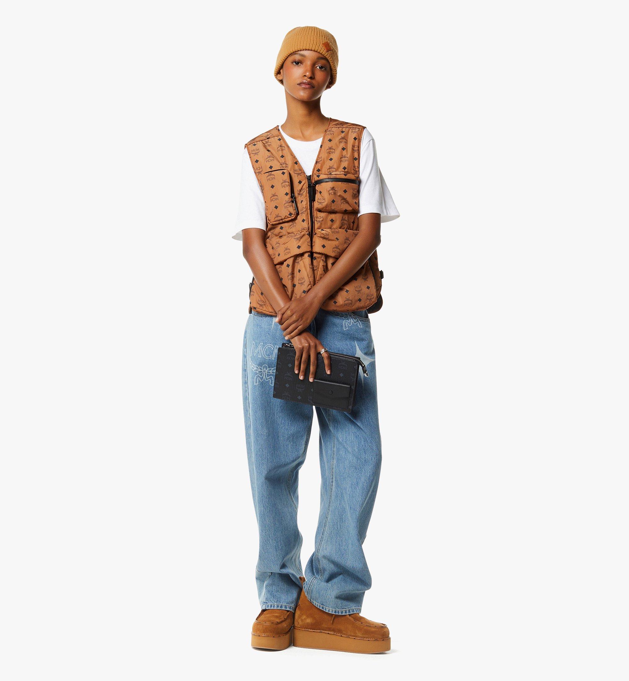 Aren Standing Crossbody Pouch in Visetos