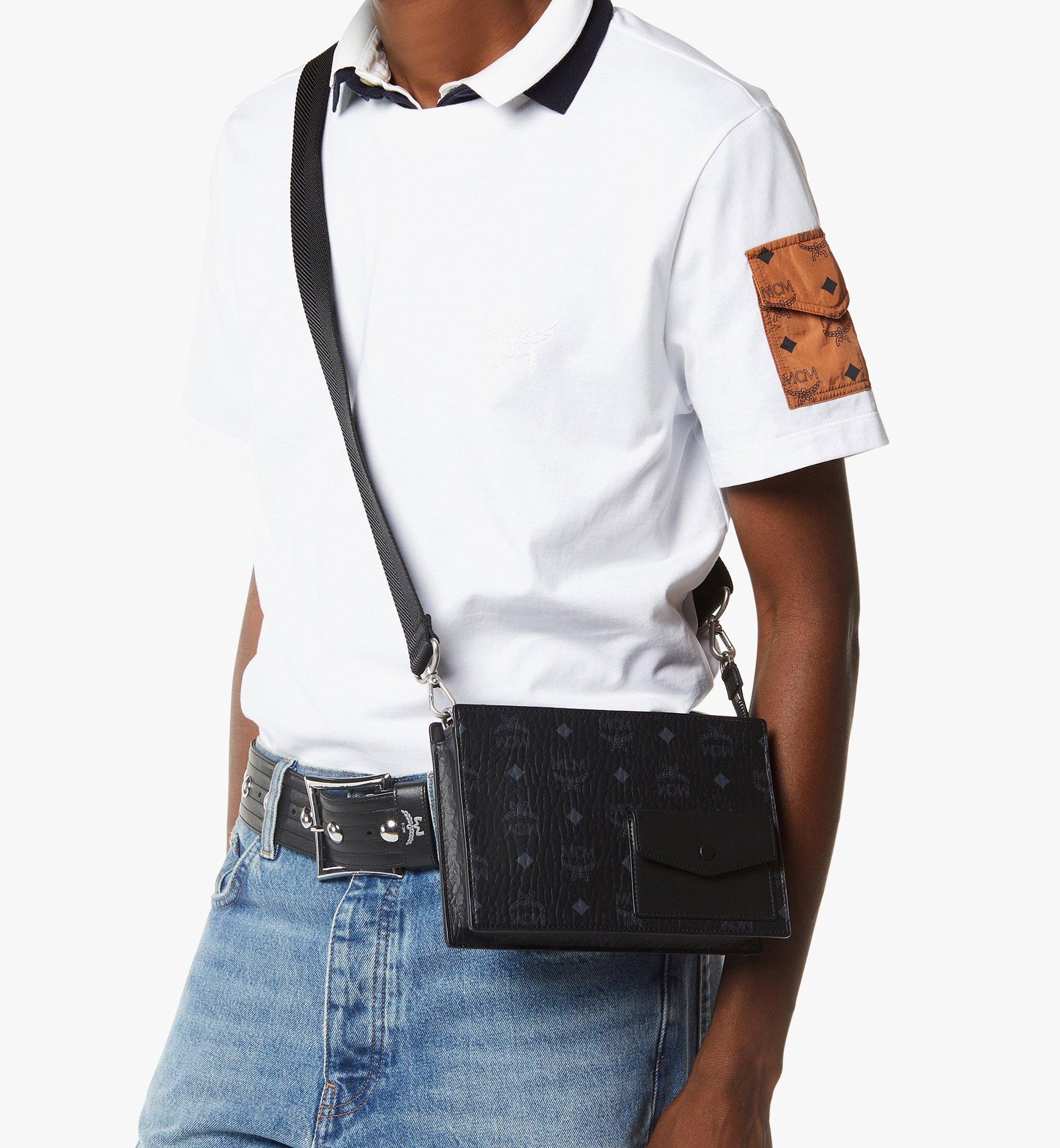 Aren Standing Crossbody Pouch in Visetos