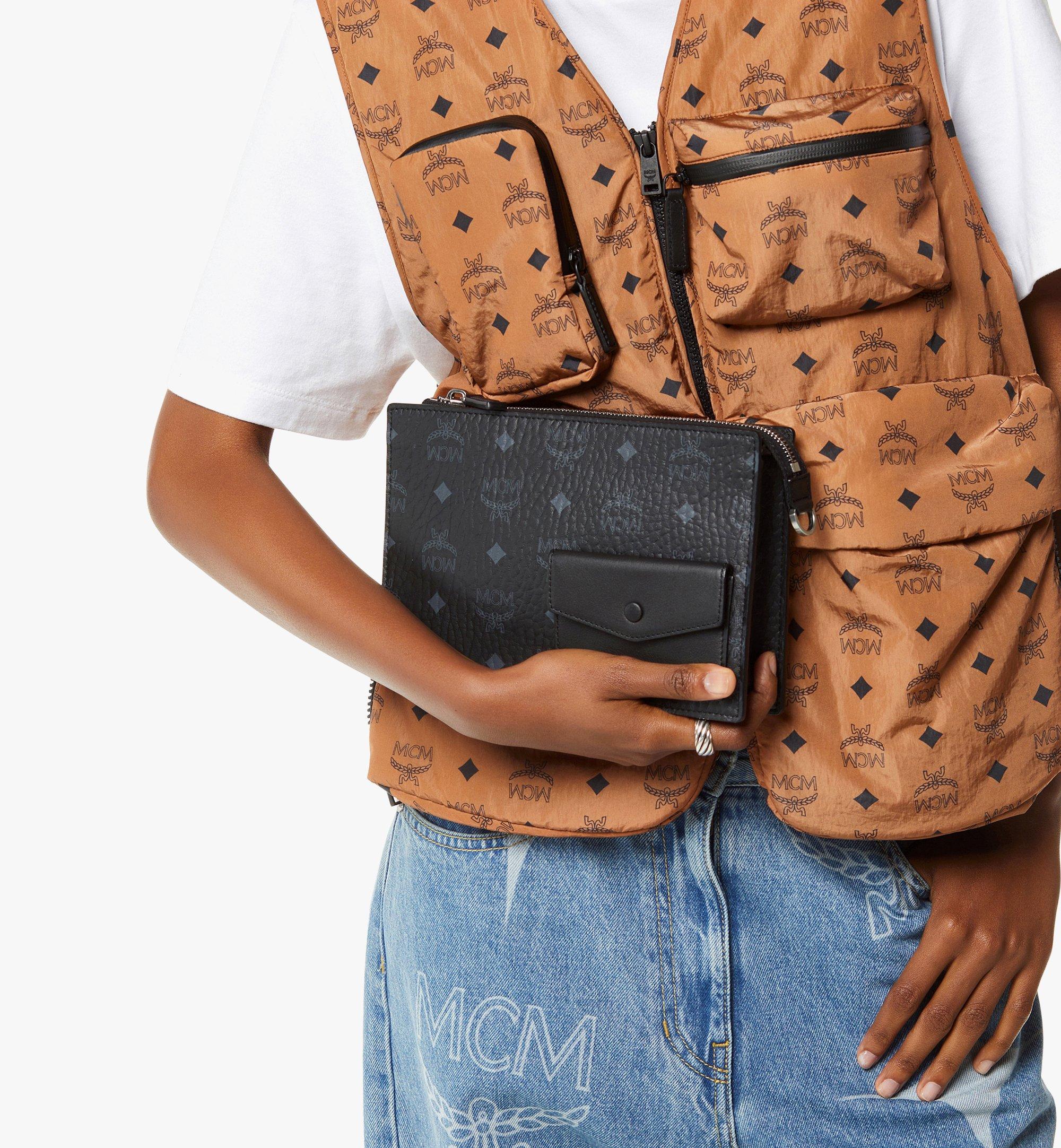 Aren Standing Crossbody Pouch in Visetos