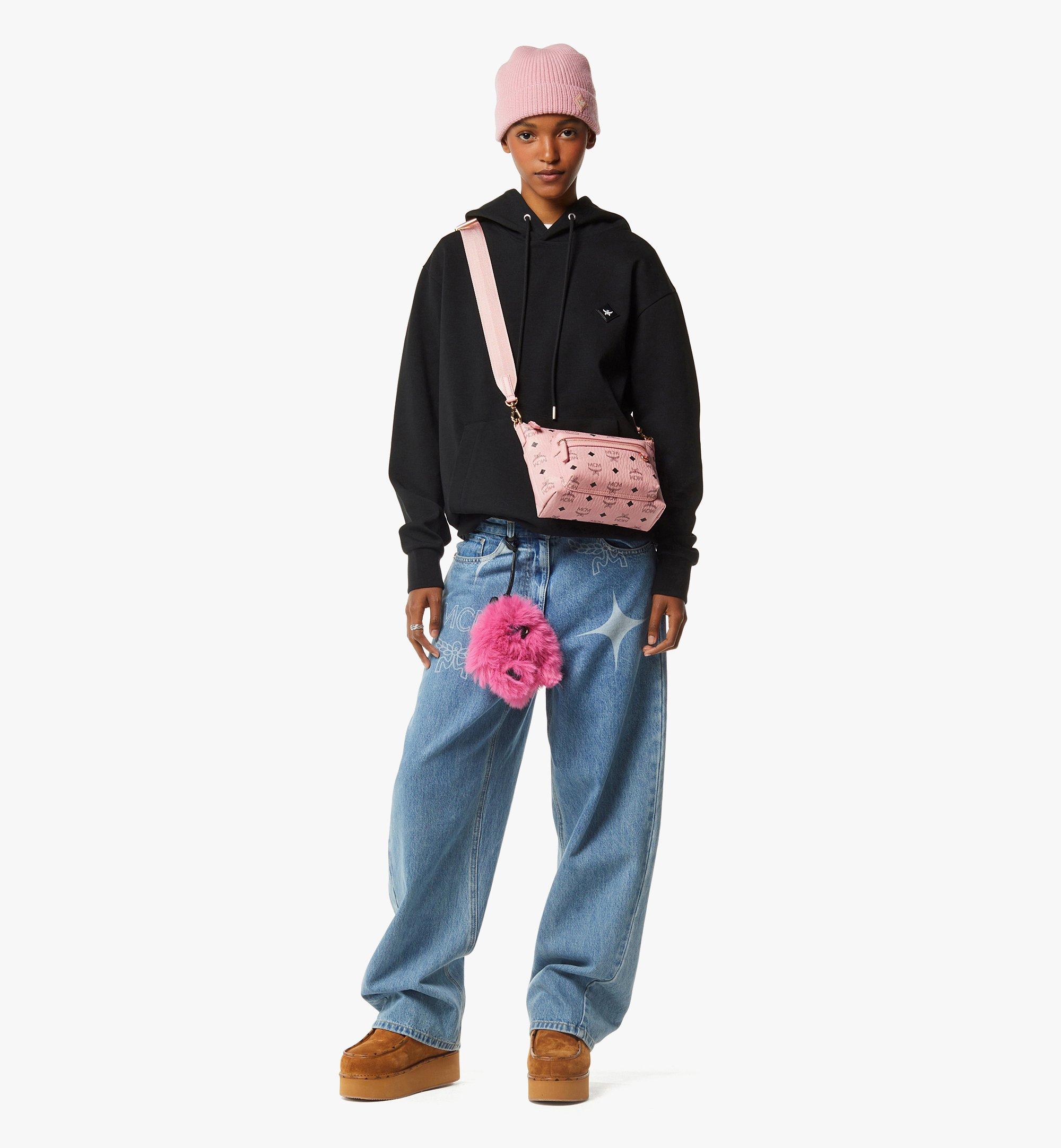 MCM Aren Crossbody in Visetos Pink MMRGSTA07PZ001 Alternate View 6