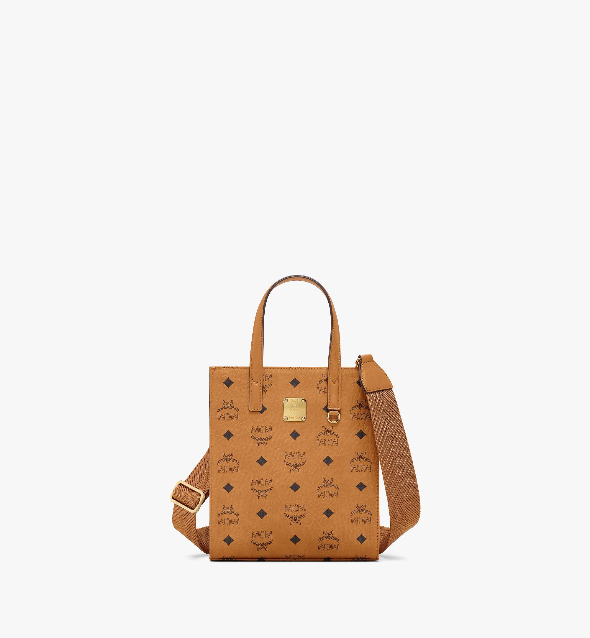 Mini クラシック トートバッグ ヴィセトス Cognac Mcm Jp