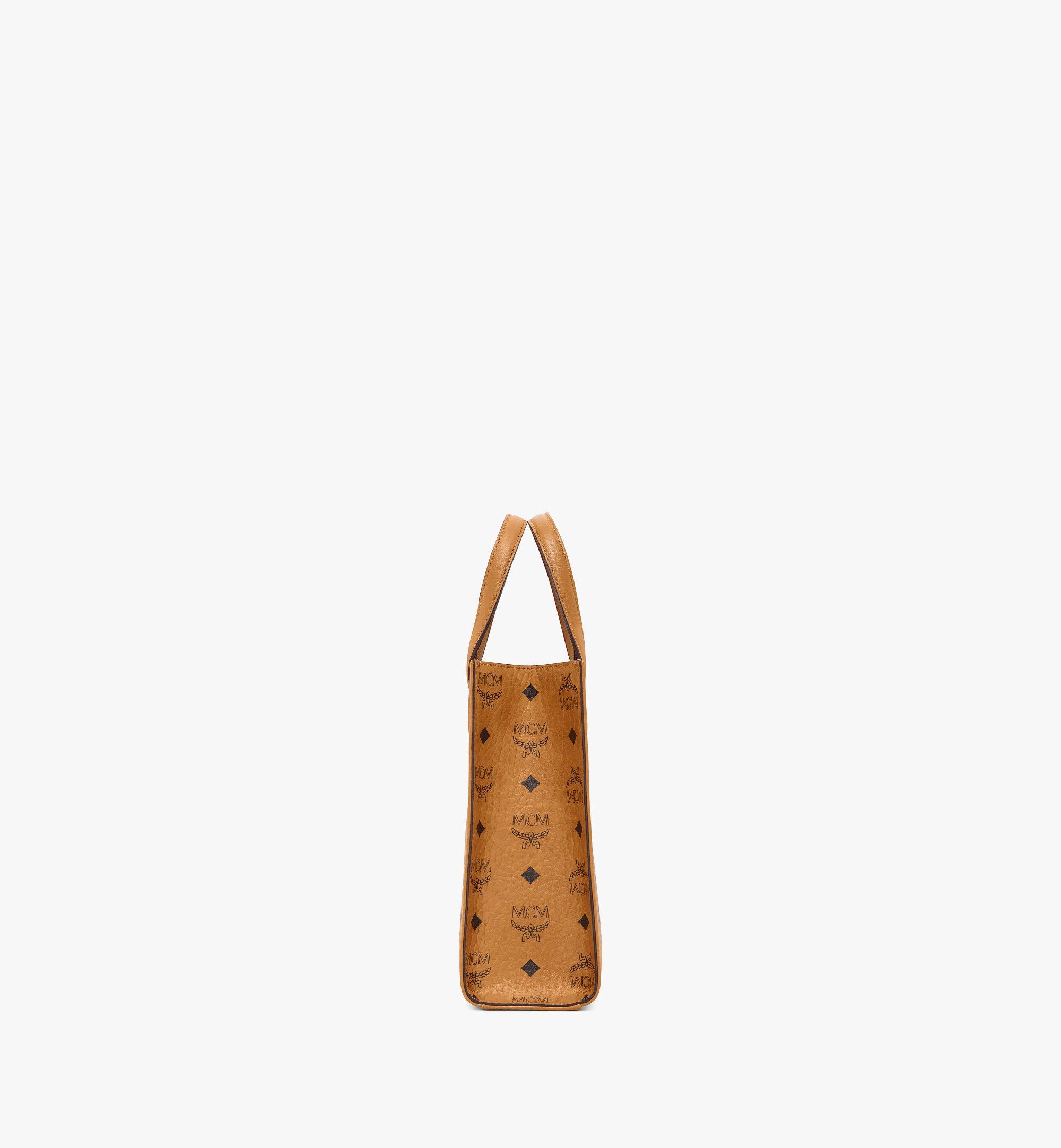 MCM Aren Tote in Visetos Cognac MMTAAKC02CO001 Alternate View 1