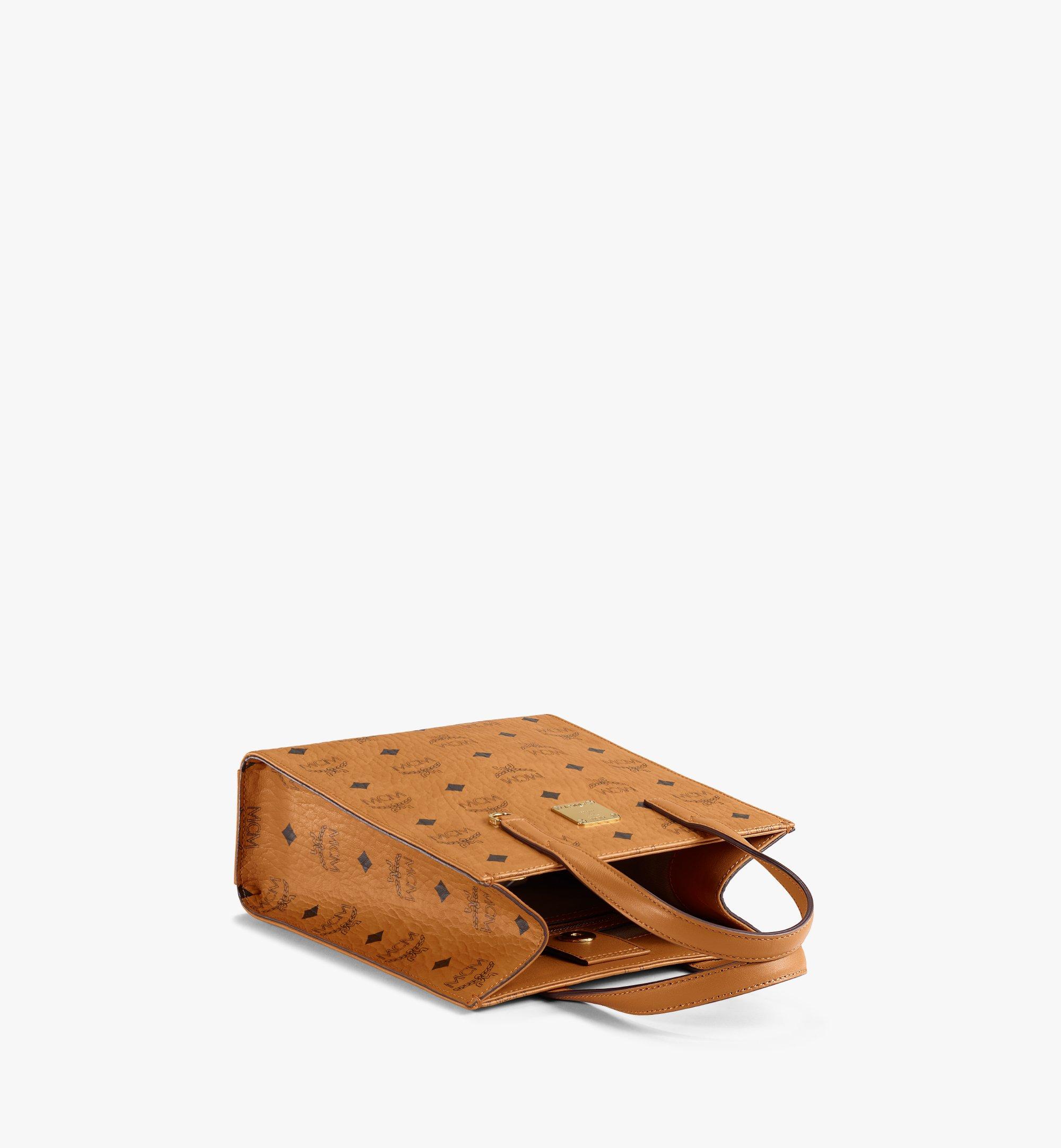 MCM Aren Tote in Visetos Cognac MMTAAKC02CO001 Alternate View 2