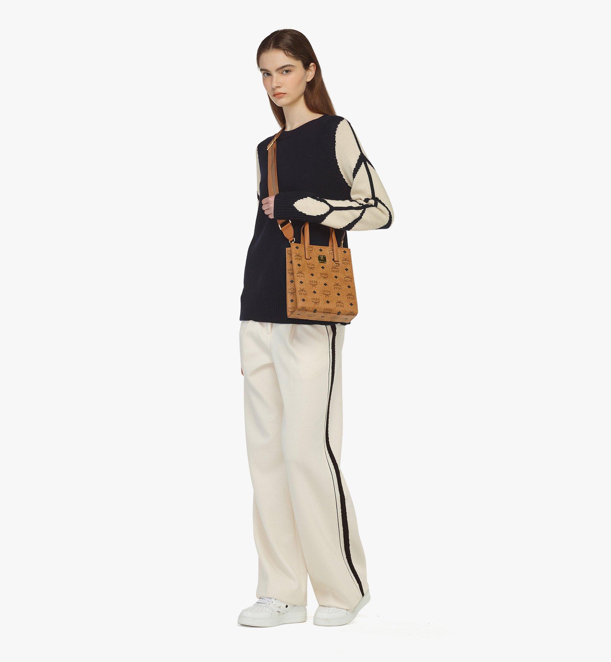 MCM Aren Tote in Visetos Cognac MMTAAKC02CO001 Alternate View 2