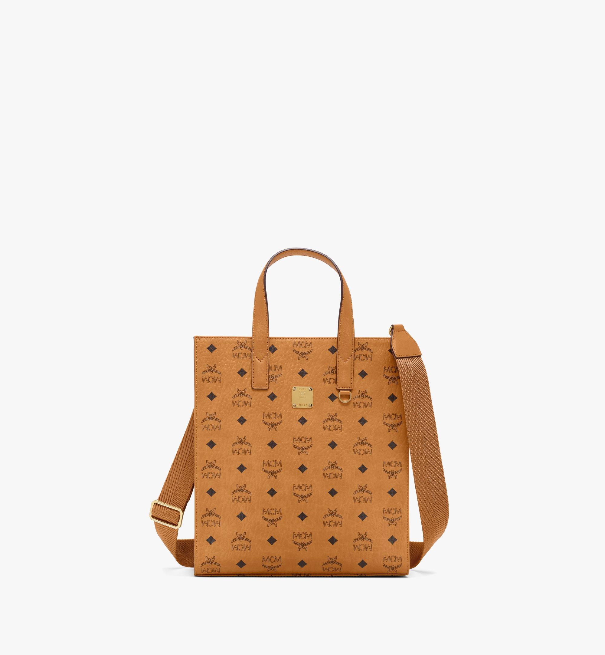 Small Aren Tote in Visetos Cognac | MCM ®US