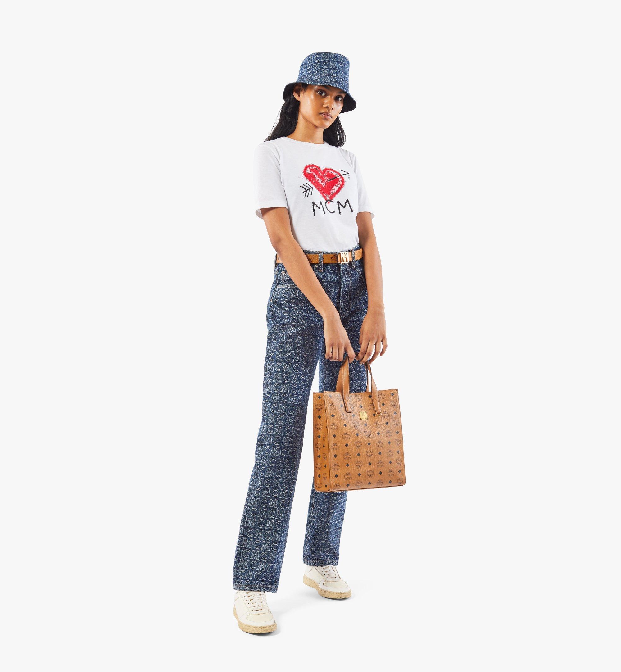 Small Aren Tote in Visetos Cognac | MCM ®US