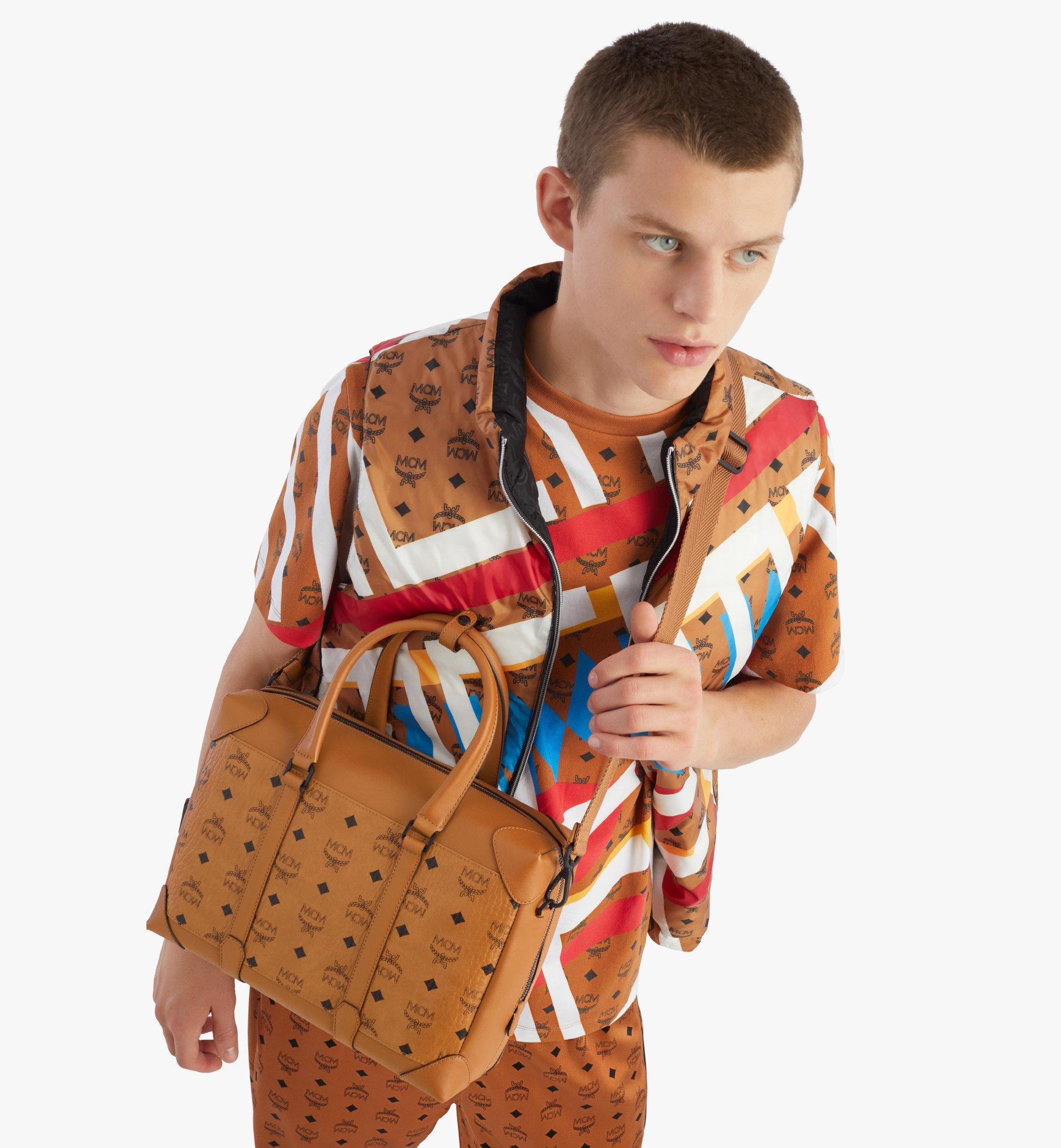 MCM Aren Visetos手提包 Cognac MMTBSBF02CO001 更多视角 2