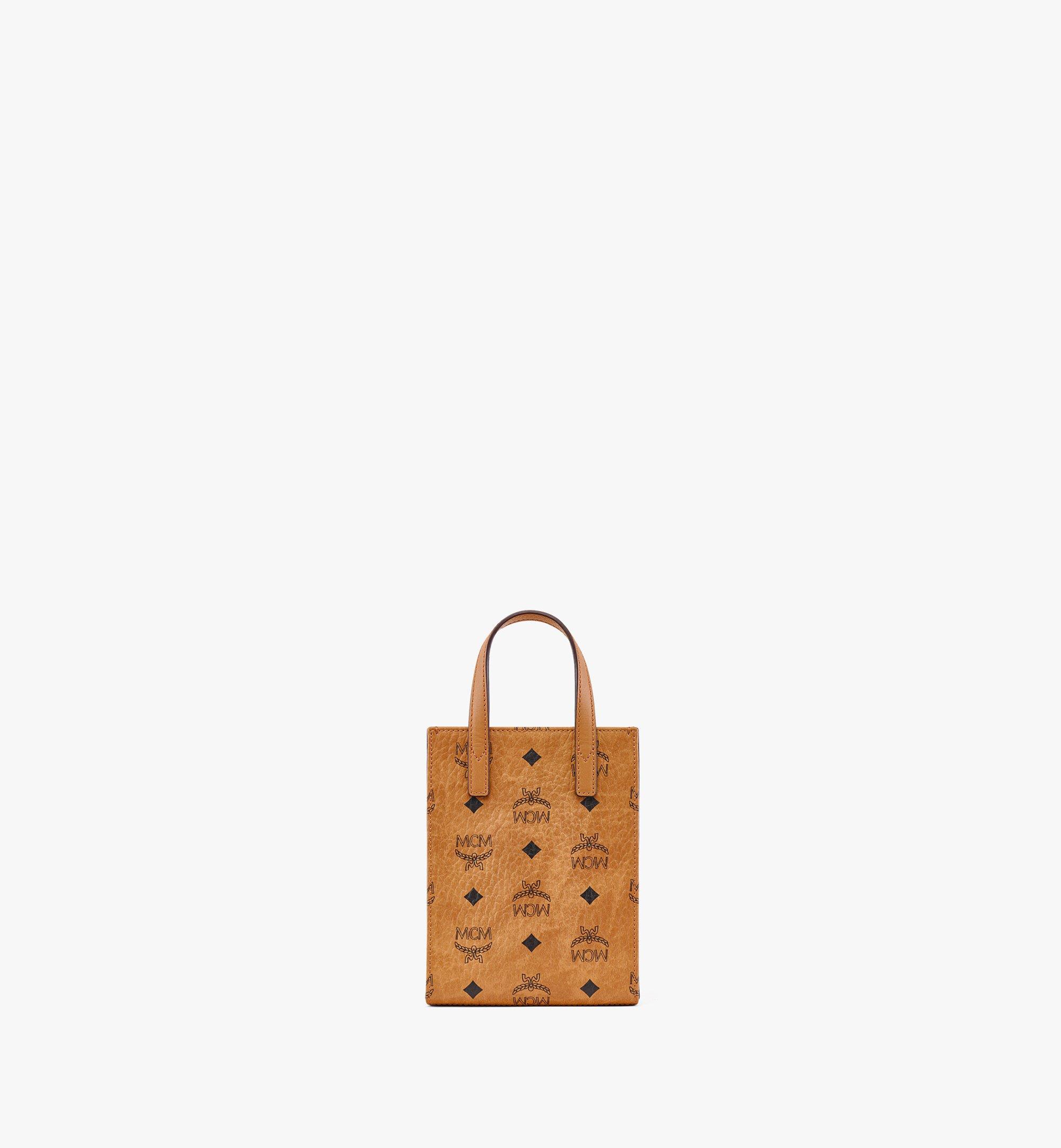 X-Mini Aren Tote in Visetos Cognac