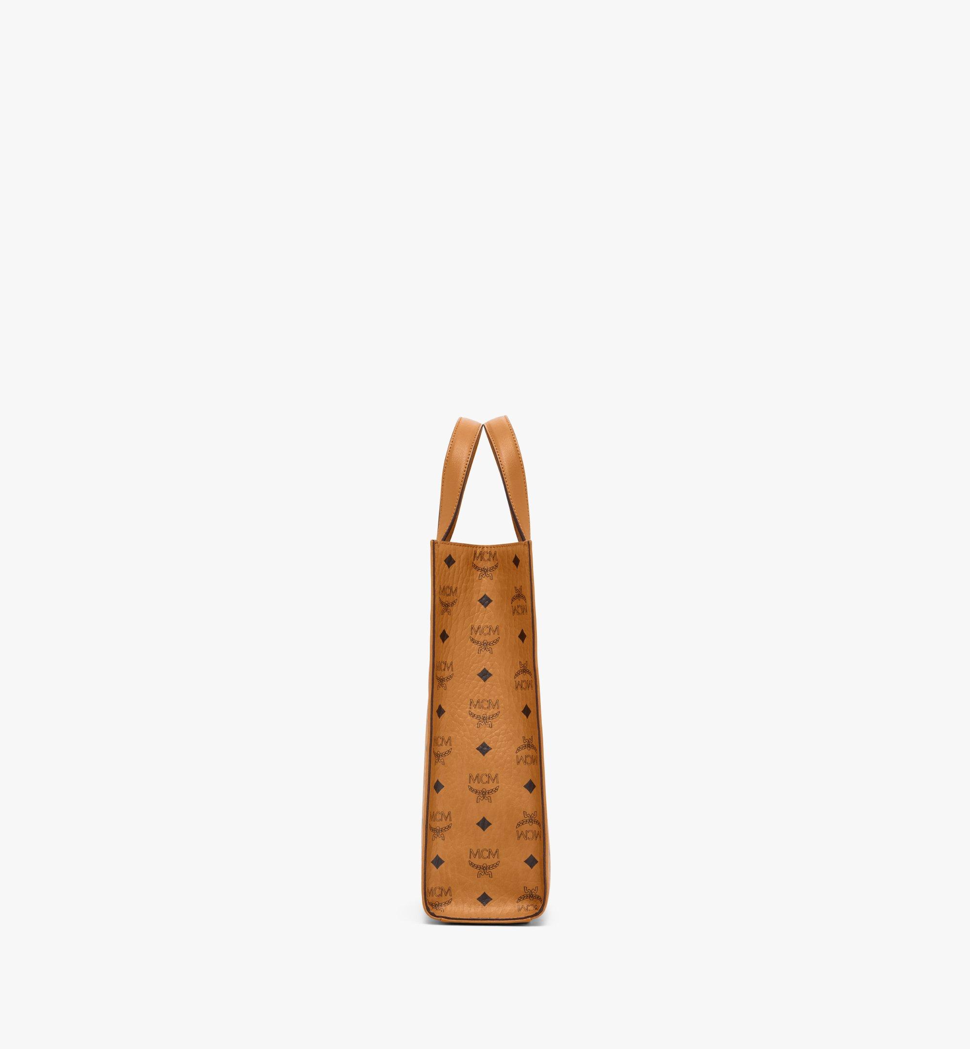 MCM Aren Tote in Visetos Cognac MMTCSKC03CO001 Alternate View 1