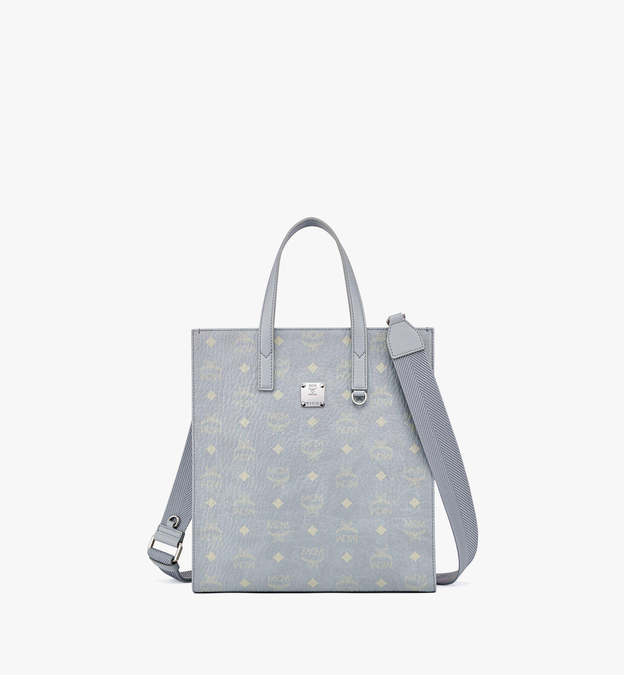 MCM กระเป๋าโท้ท Portuna ลาย Visetos Grey MMTCSKC03FP001 มุมมองอื่น 1