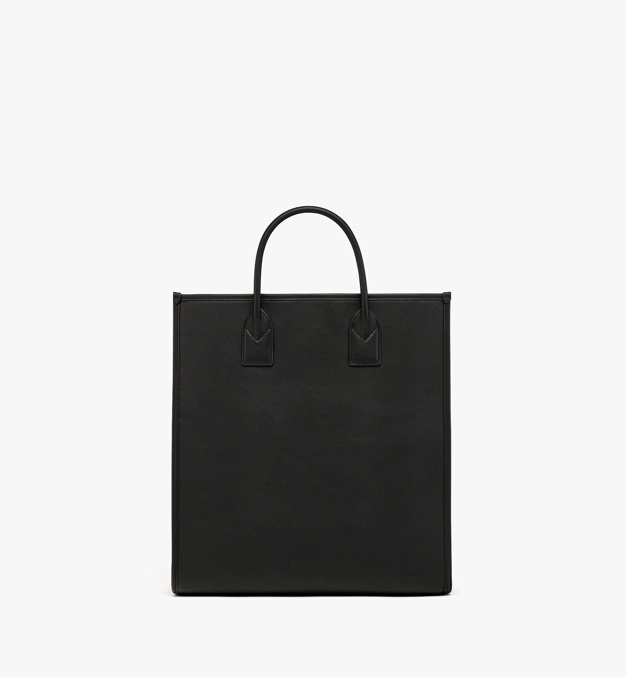 MCM Klassik トートバッグ - スペイン製カーフレザー Black MMTDAKK04BK001 ほかの角度から見る 3