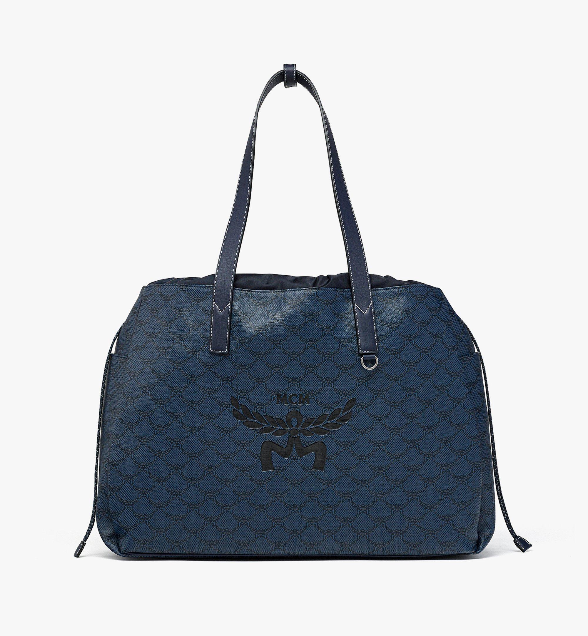 Grey mcm tote on sale