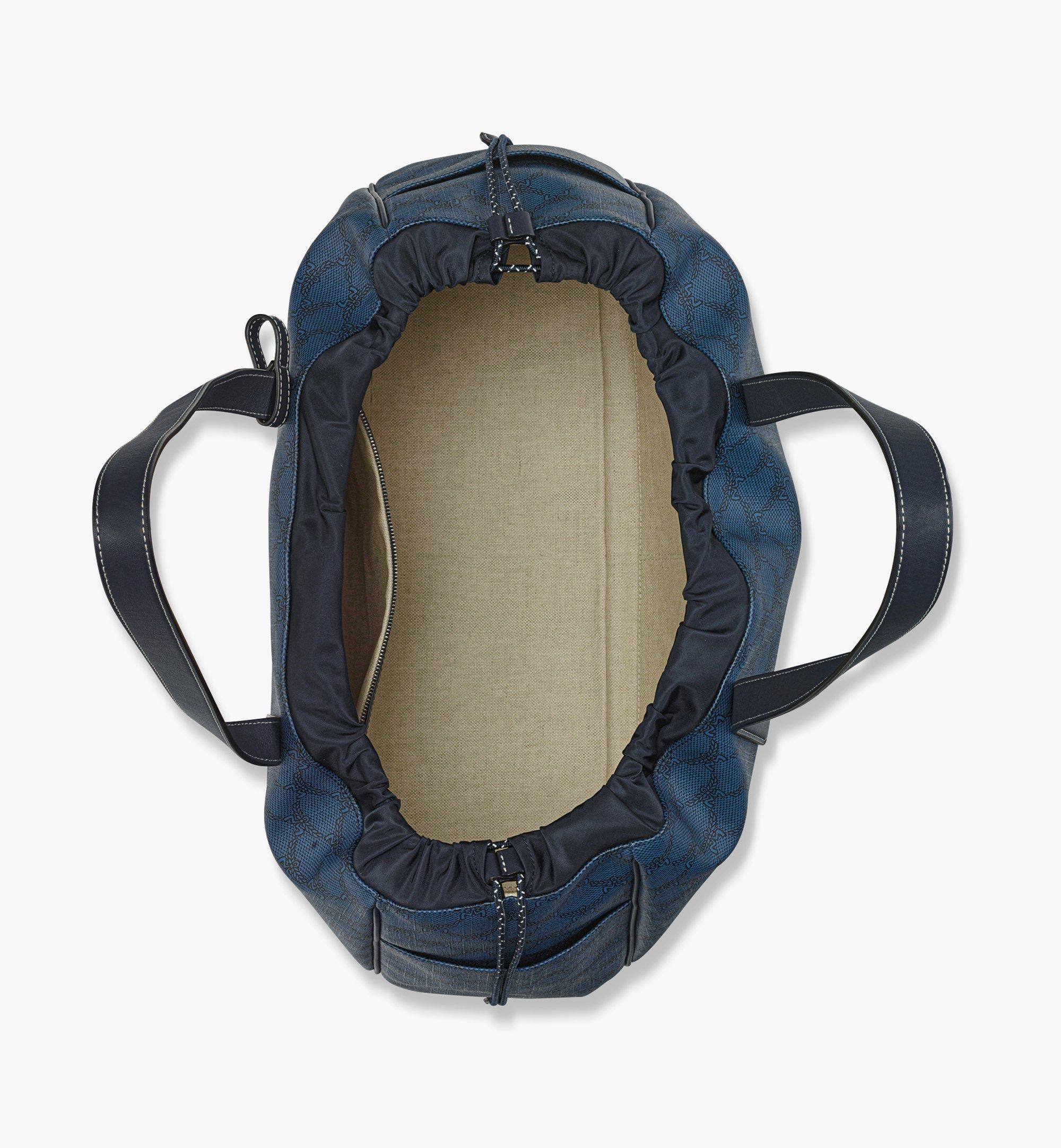 MCM Himmel Drawstring Tote in Lauretos Blue MMTEAAC01VC001 Alternate View 2