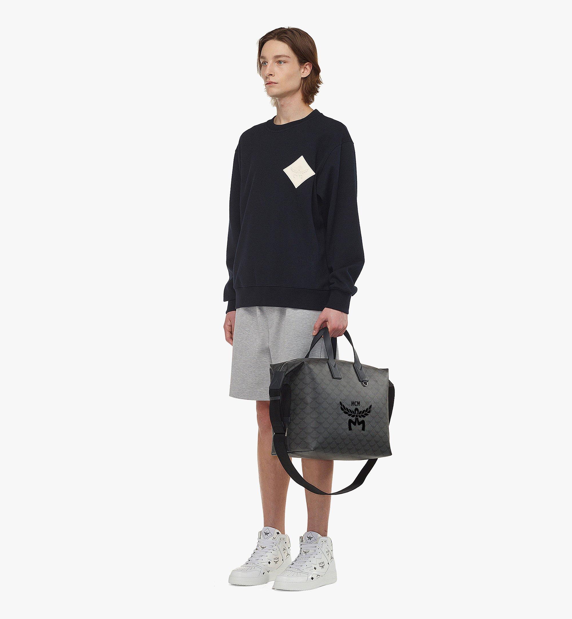 MCM Himmel E/W Tote in Lauretos Grey MMTEAAC04ED001 Alternate View 2