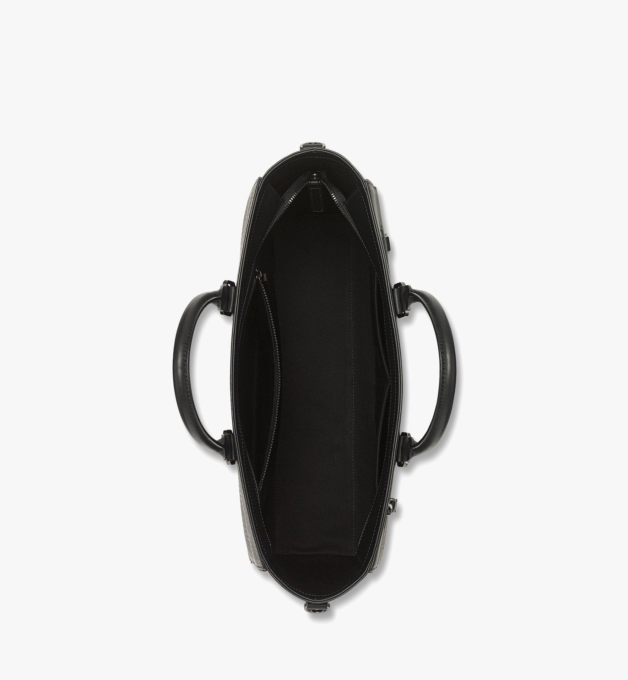 MCM Diamond E/W Tote in Visetos  MMTFAAK01BK001 Alternate View 2