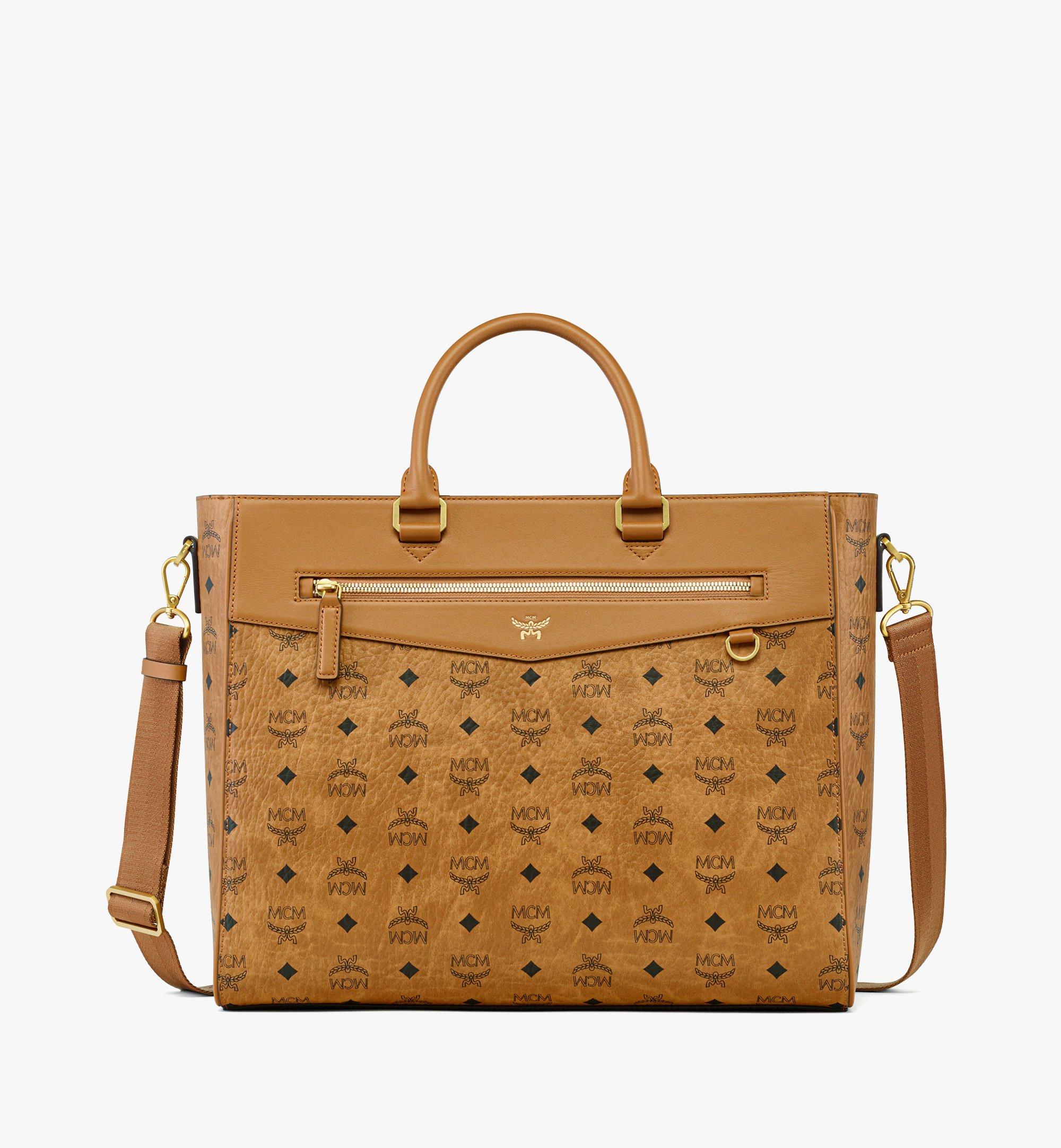 Diamond E/W Tote in Visetos