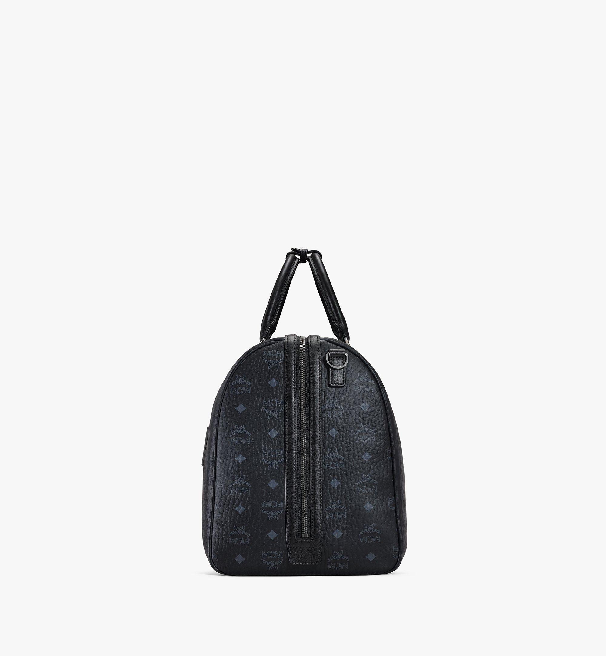 Mcm Ottomar Large Weekend Travel Bag in Black