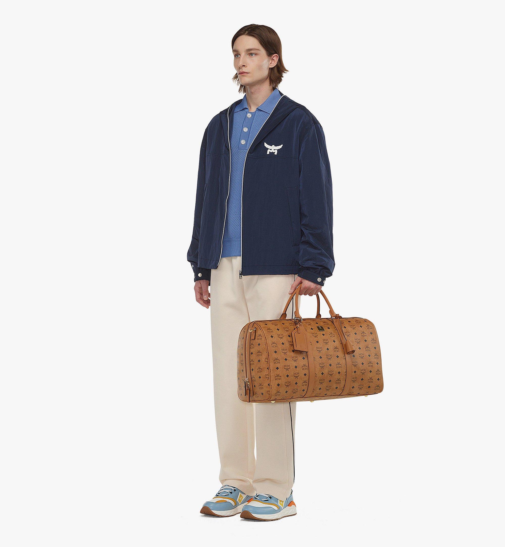 MCM Ottomar Weekender Bag in Visetos Cognac MMVAAVY02CO001 Alternate View 2