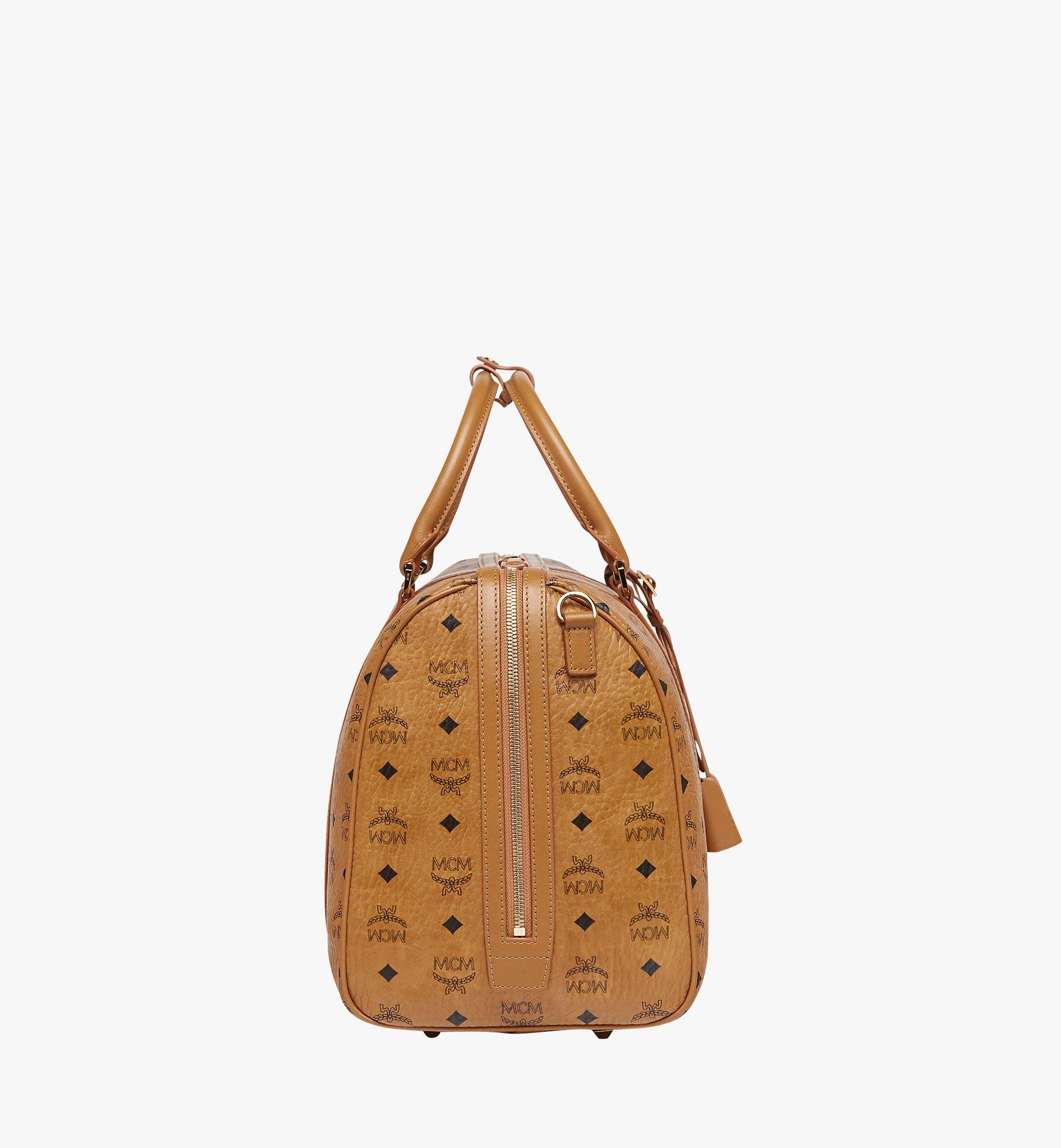 MCM Sac week-end Ottomar en Visetos Cognac MMVAAVY03CO001 Plus de photos 2