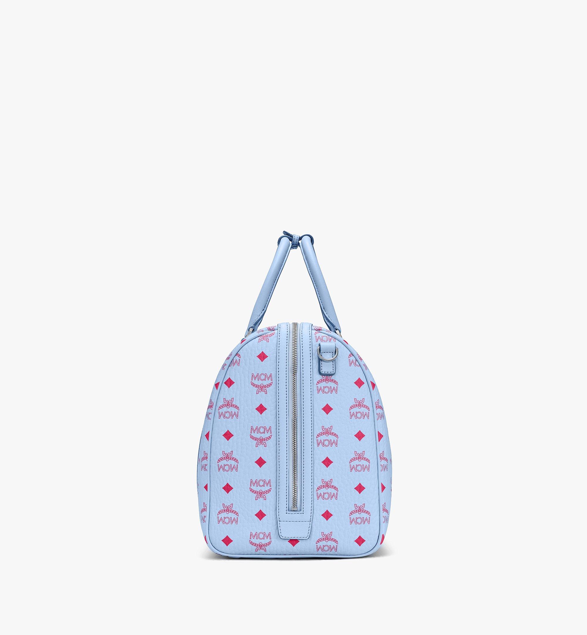 MCM Visetos Backpack - Blue Backpacks, Handbags - W3050680