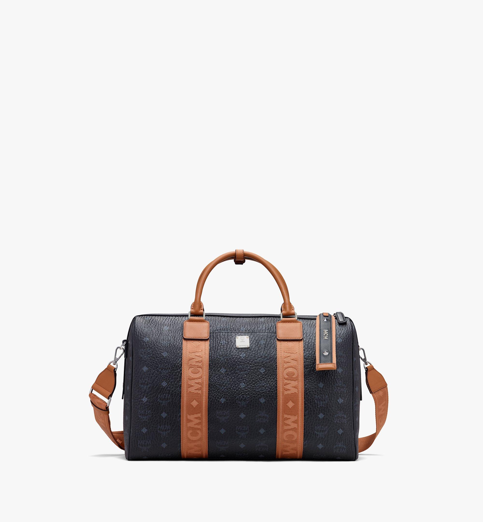 MCM, Bags, Mcm Ottomar Weekender Bag In Visetos Size 5cm Black Original  Price Is 590