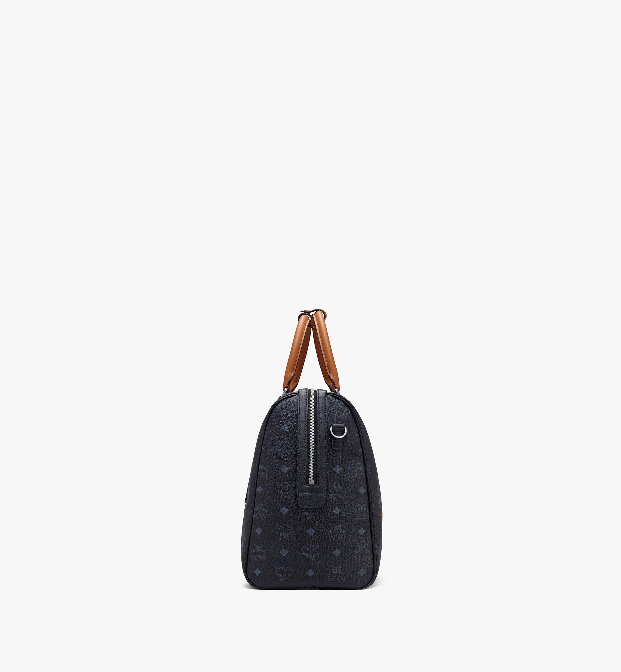 MCM, Bags, Mcm Ottomar Weekender Bag In Visetos Size 5cm Black Original  Price Is 590