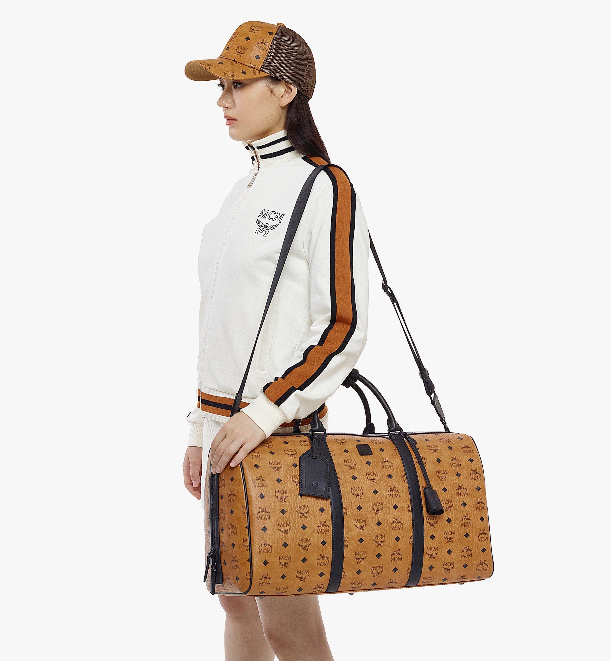 MCM Traveler Weekender Bag in Visetos — LSC INC