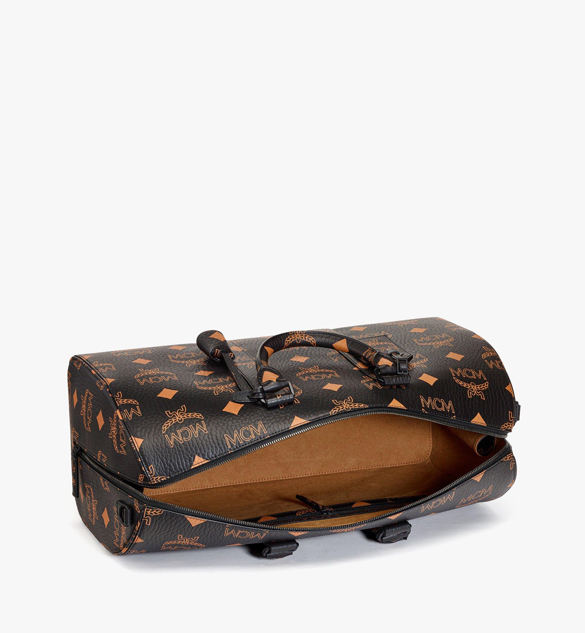 MCM Ottomar Weekender Bag in Maxi Visetos Black MMVDATT01BK001 Alternate View 2